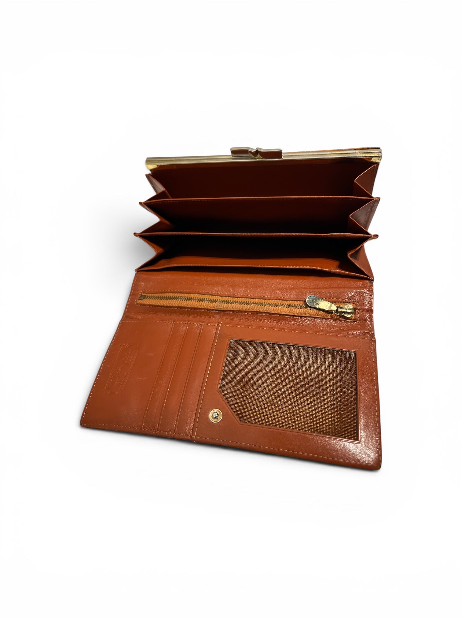 MCM/Long Wallet/Monogram/Leather/CML/Foldover view 4