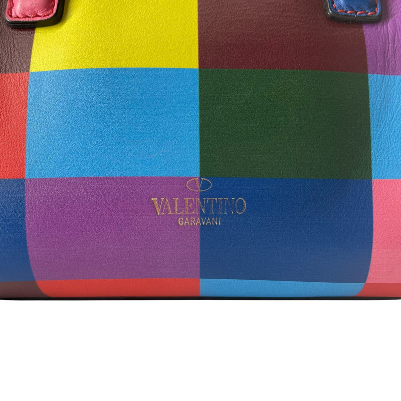 VALENTINO/Cross Body Bag/Stripe/Leather/MLT/MINI RAINBOW ROCKSTUD