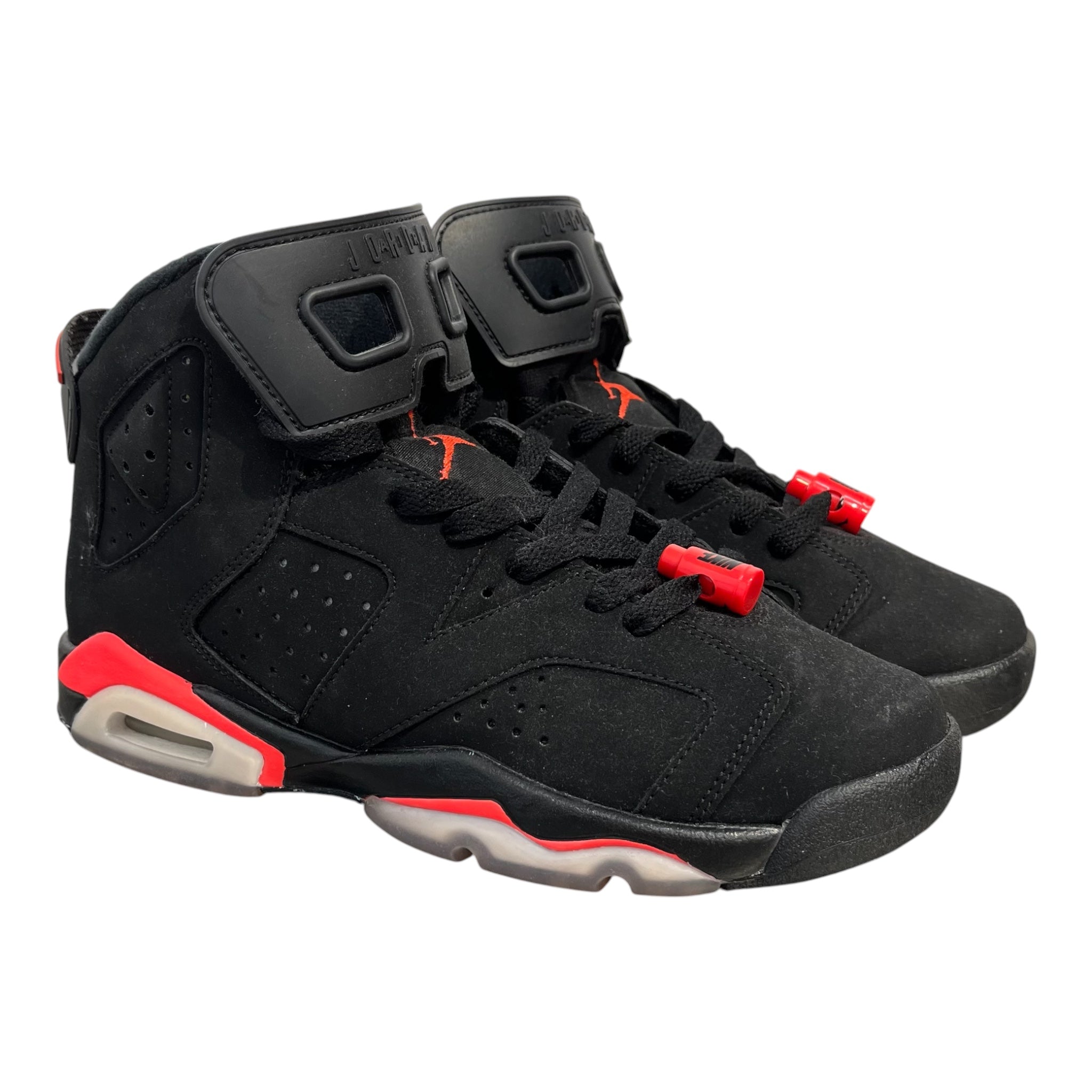 JORDAN BRAND/Hi-Sneakers/US 7.5/Leather/BLK/jordan 6 infrared view 1
