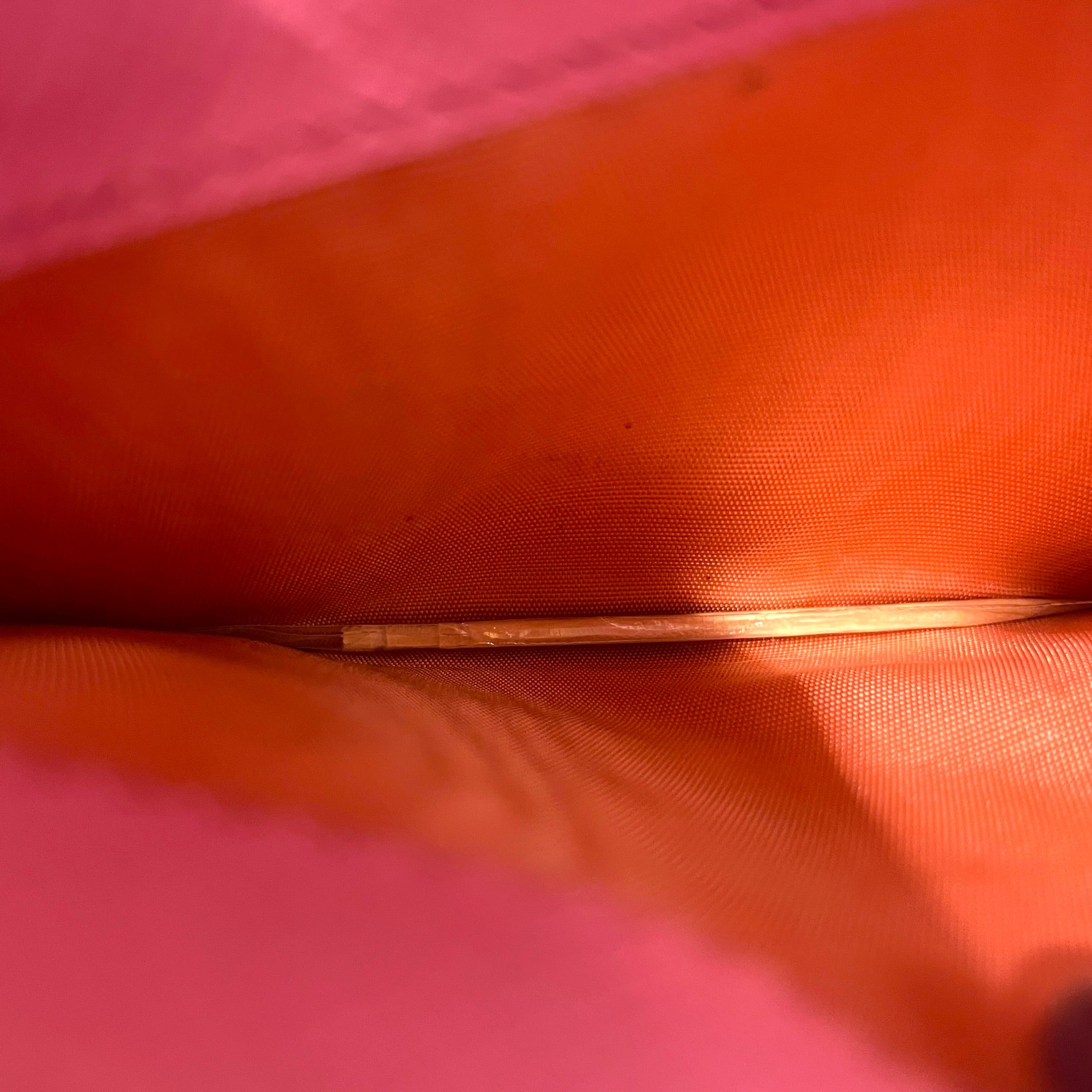PRADA/Wallet/Leather/PNK/L's/Leather Zip Around Wallet view 5