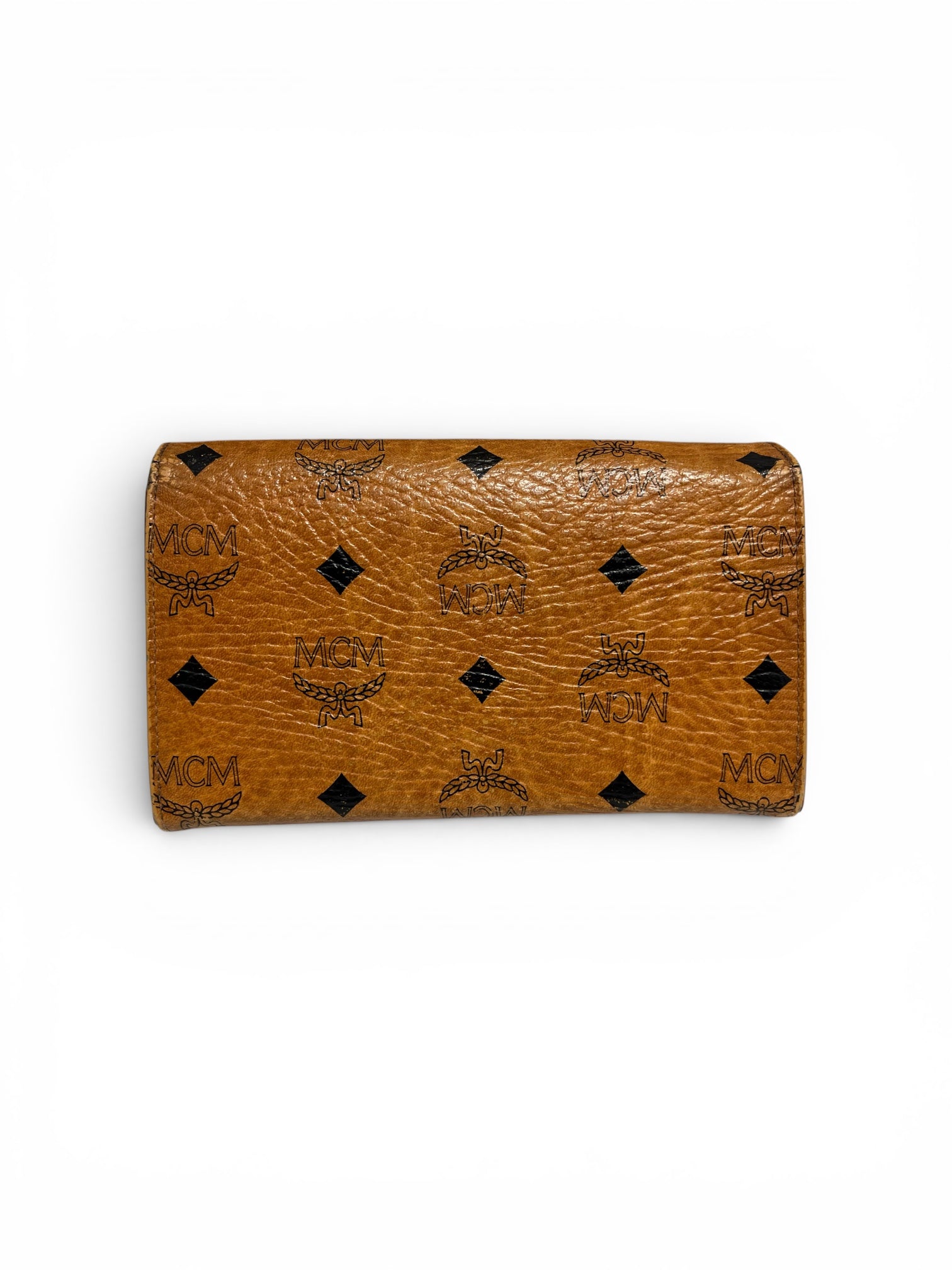 MCM/Long Wallet/Monogram/Leather/CML/Foldover view 2