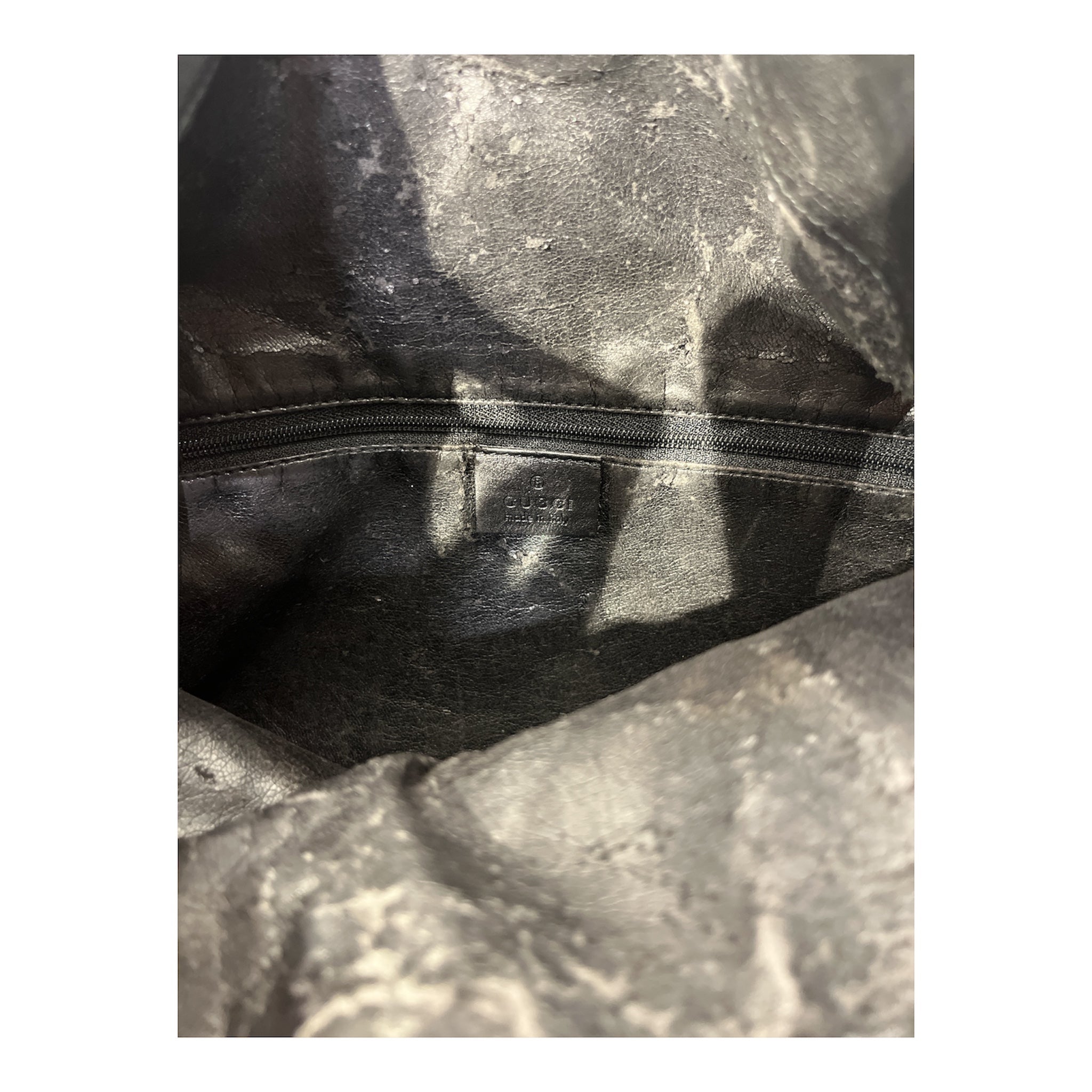 GUCCI/Tote Bag/Leather/BLK/BAMBOO HANDLE view 5