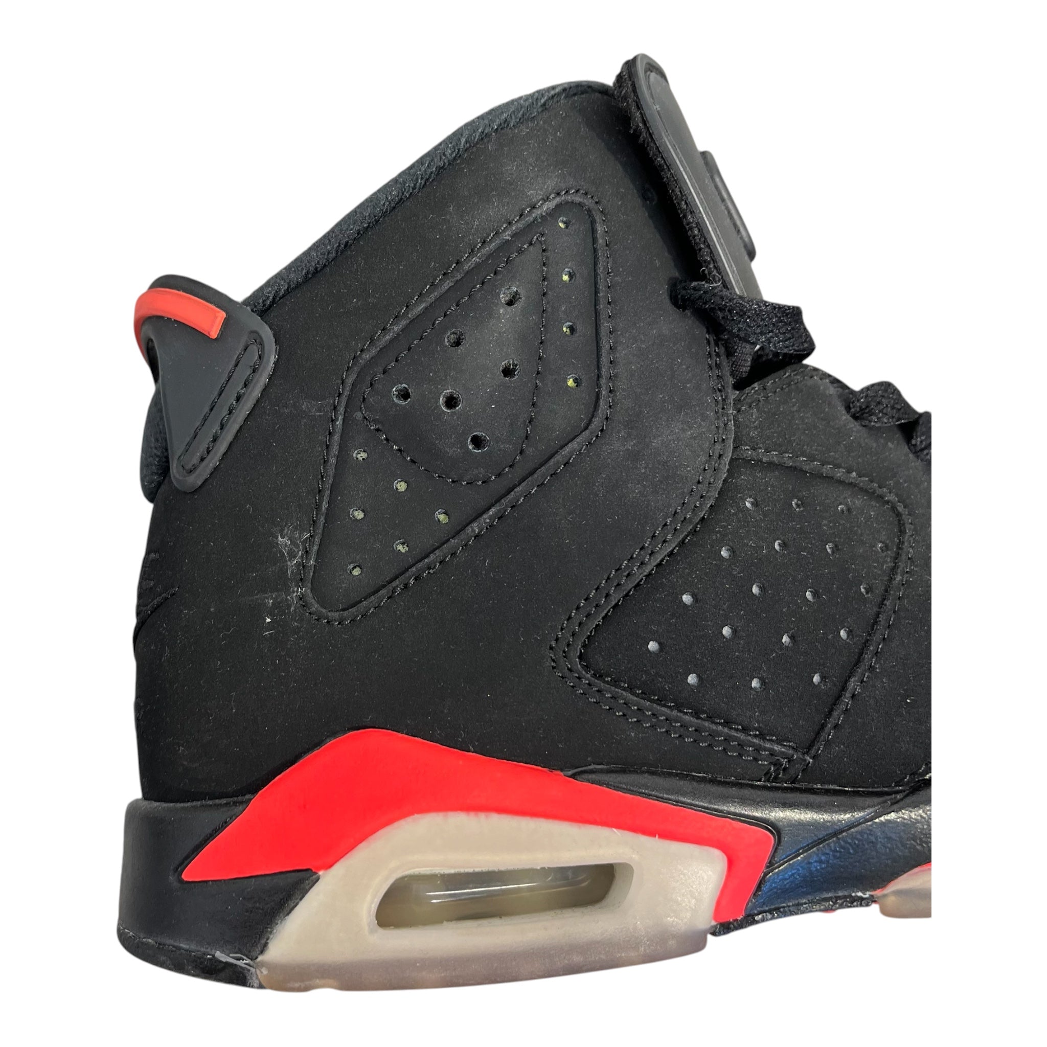 JORDAN BRAND/Hi-Sneakers/US 7.5/Leather/BLK/jordan 6 infrared view 4