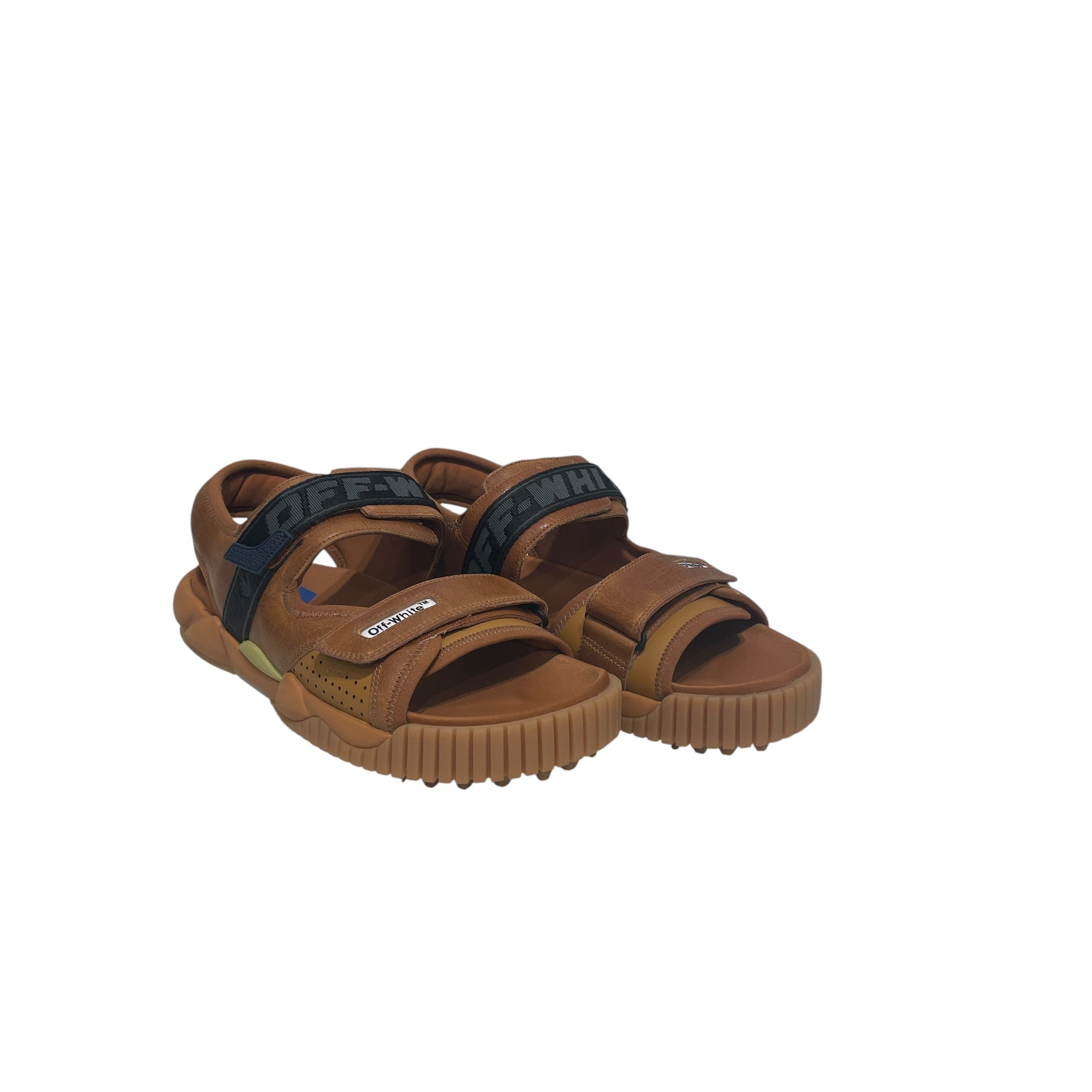 OFF-WHITE/Sandals/EU 44/Faux Leather/CML/Plain-Toe/ view 1