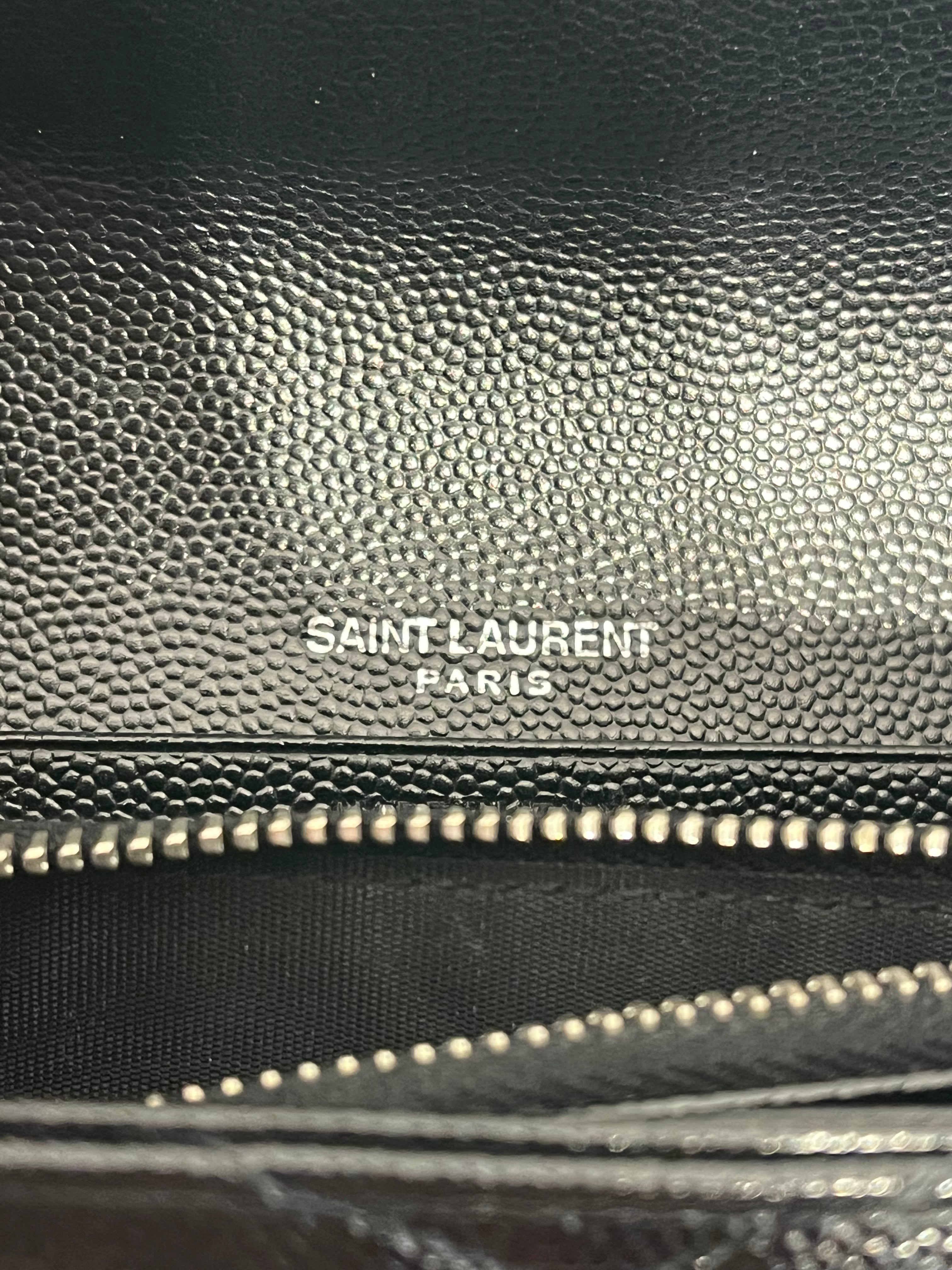 YVES SAINT LAURENT/Wallet/BLK/ view 6