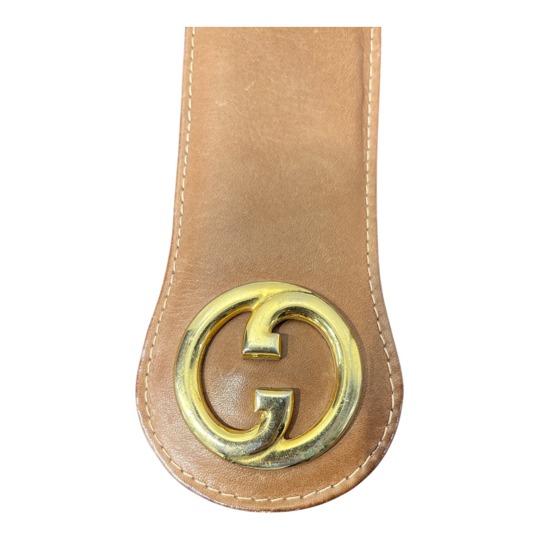 GUCCI/Cross Body Bag/Monogram/Cotton/BRW/GOLD DOUBLE G view 7