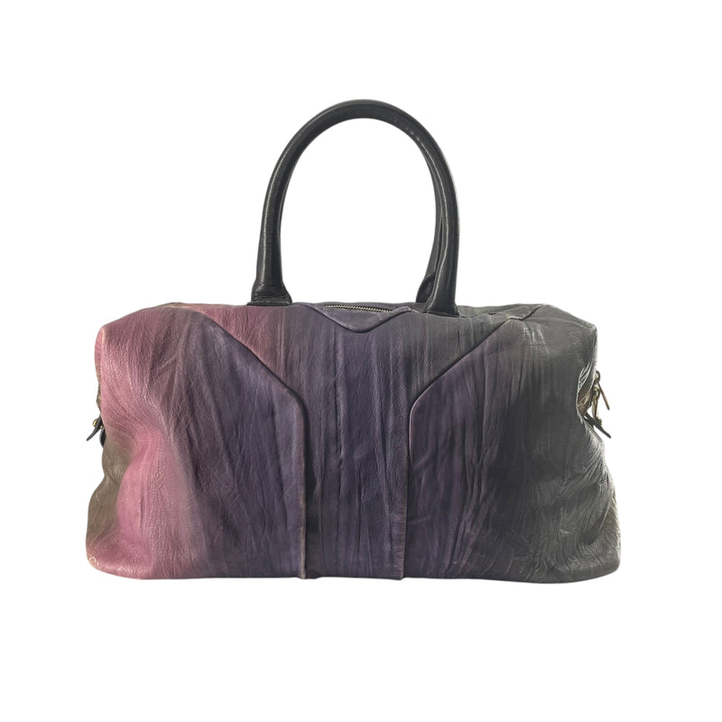 YVES SAINT LAURENT/Hand Bag/Leather/PPL/OMBRE Y SYMBOL