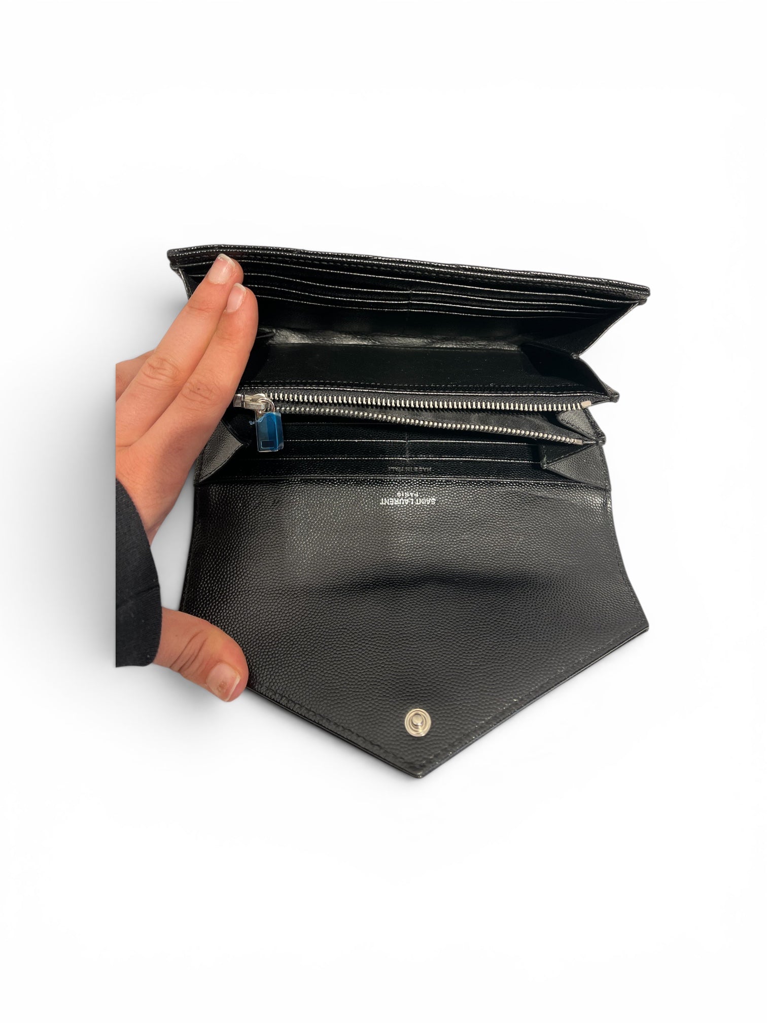 YVES SAINT LAURENT/Wallet/BLK/ view 4