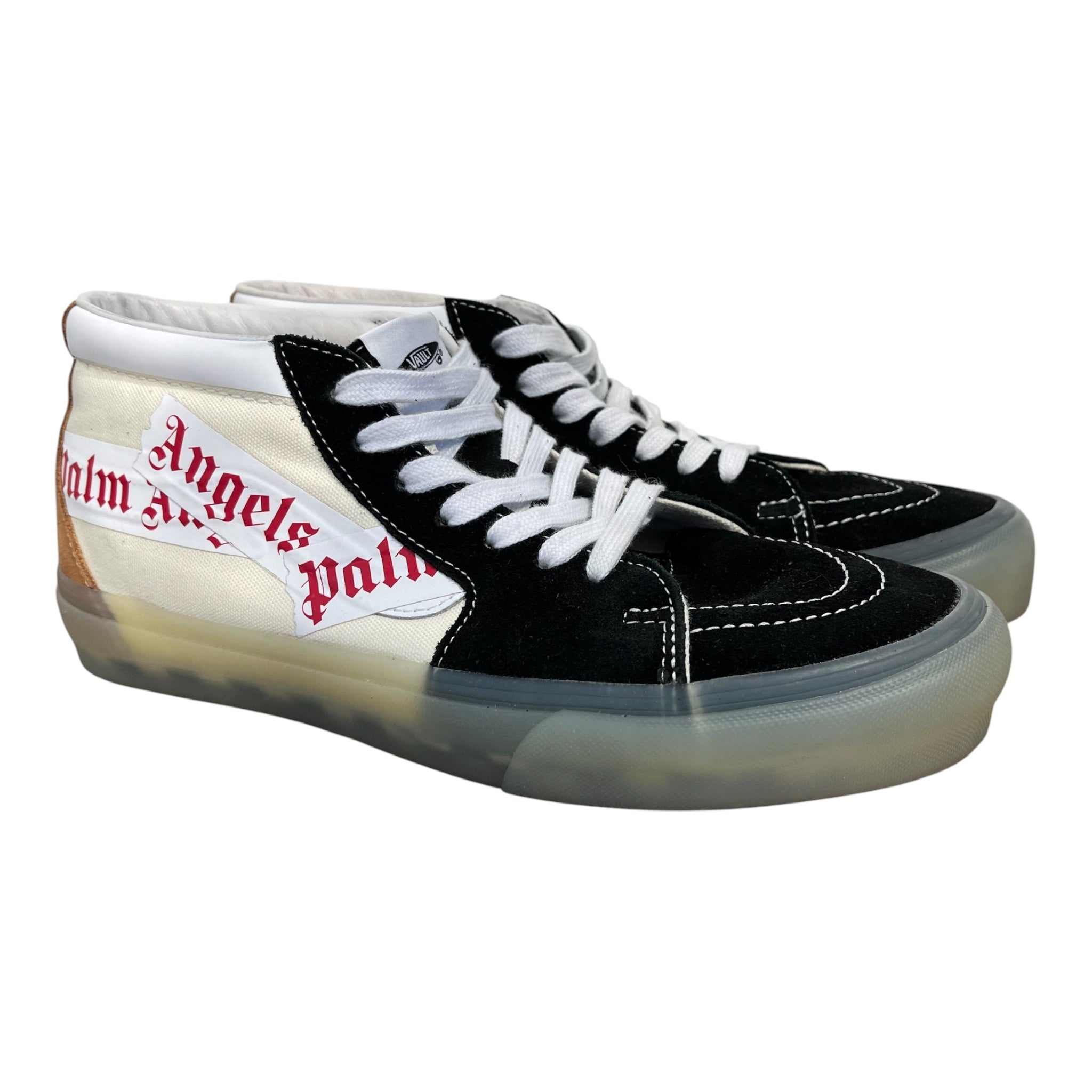 VANS/Palm Angels/Hi-Sneakers/US 9.5/BLK/sk8 mid view 1