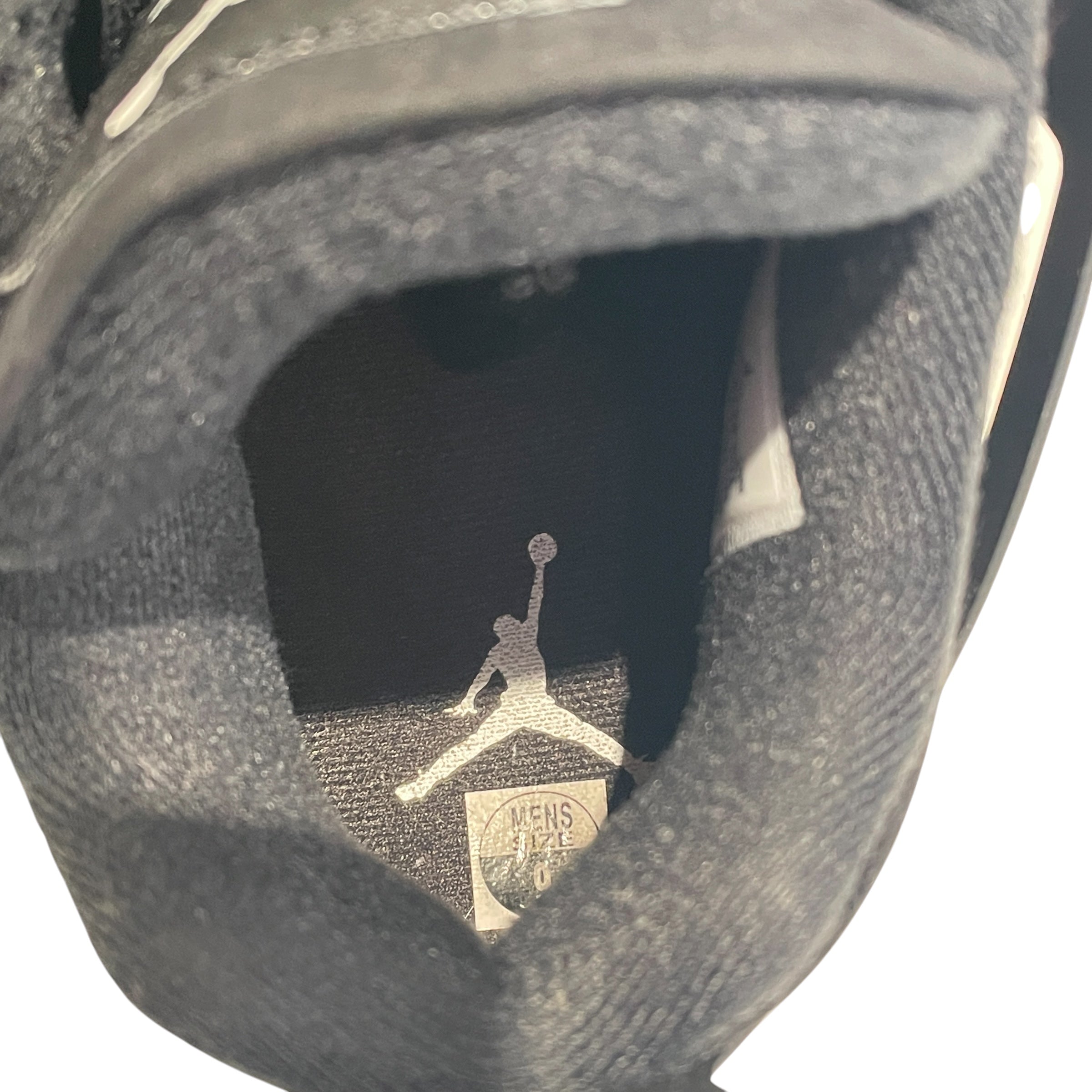 NIKE/AIR JORDAN 4 RETRO/Hi-Sneakers/US 9/Leather/BLK/FQ8138-001 view 5