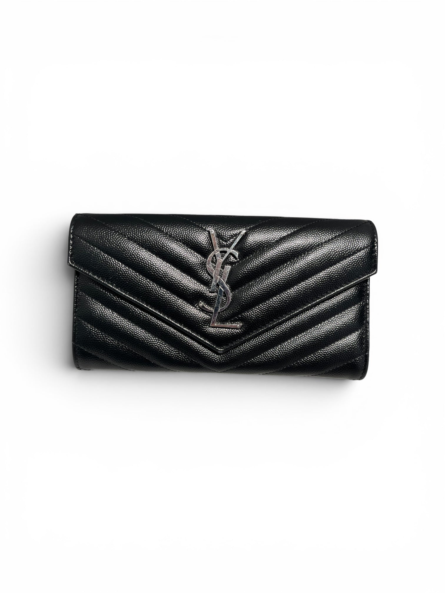 YVES SAINT LAURENT/Wallet/BLK/ view 1