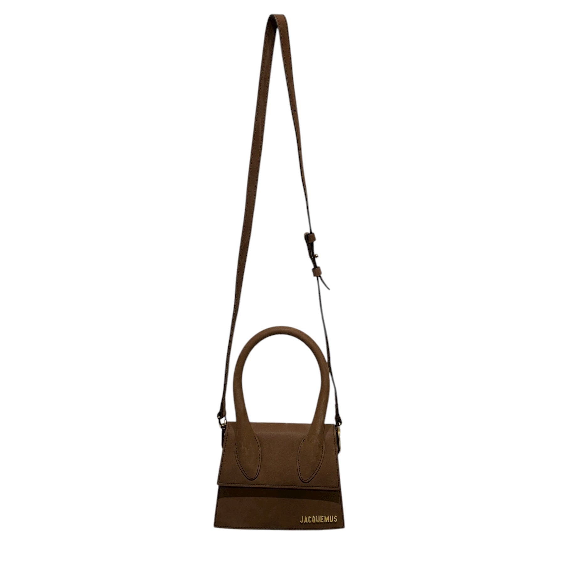 JACQUEMUS/Bag/Suede/BRW/LE CHIQUITO BAG view 1