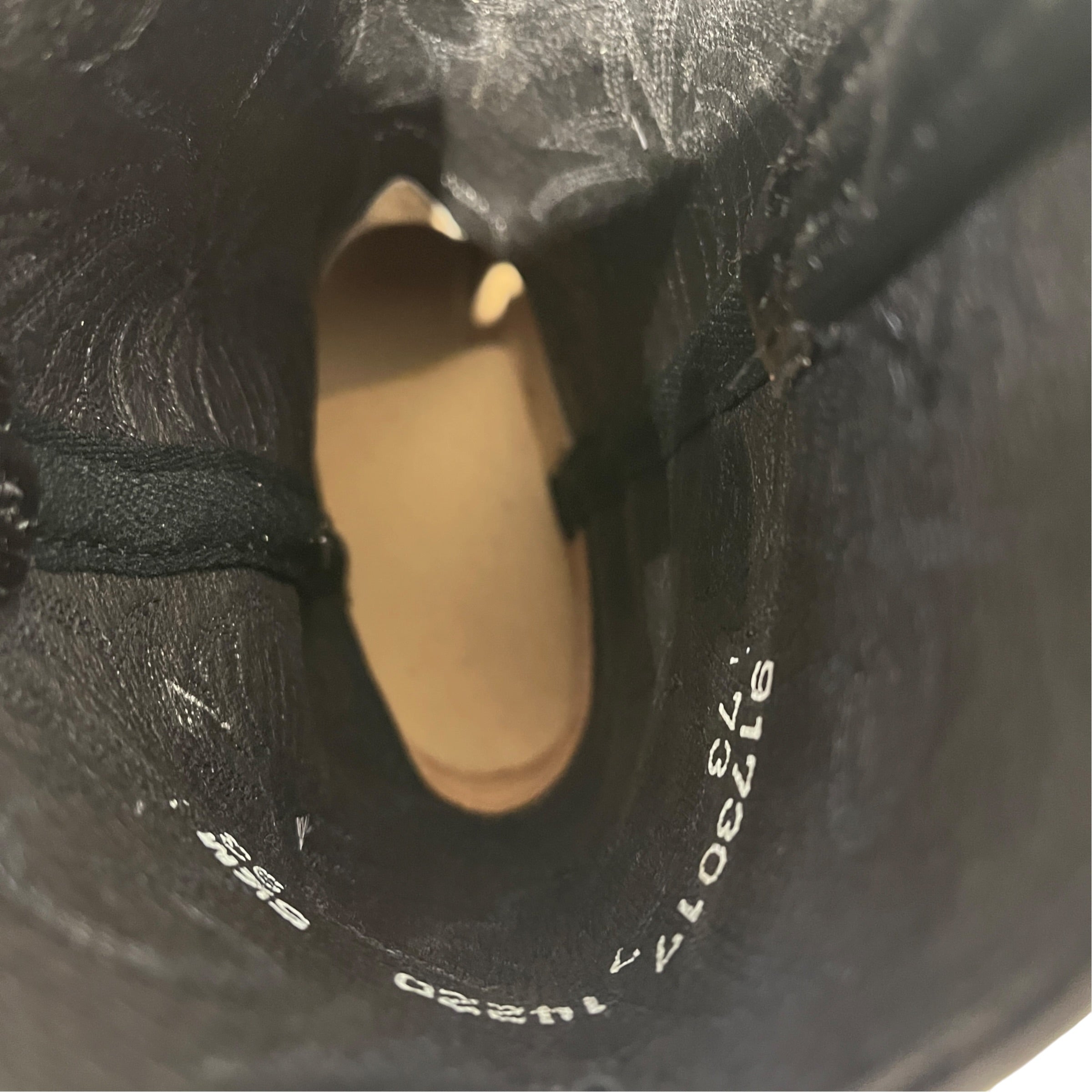 DAN POST BOOTS/Vintage/Western Boots/US 5.5/Graphic/Leather/BLK/Patent/BLK on BLK Teju Lizard Boots view 3