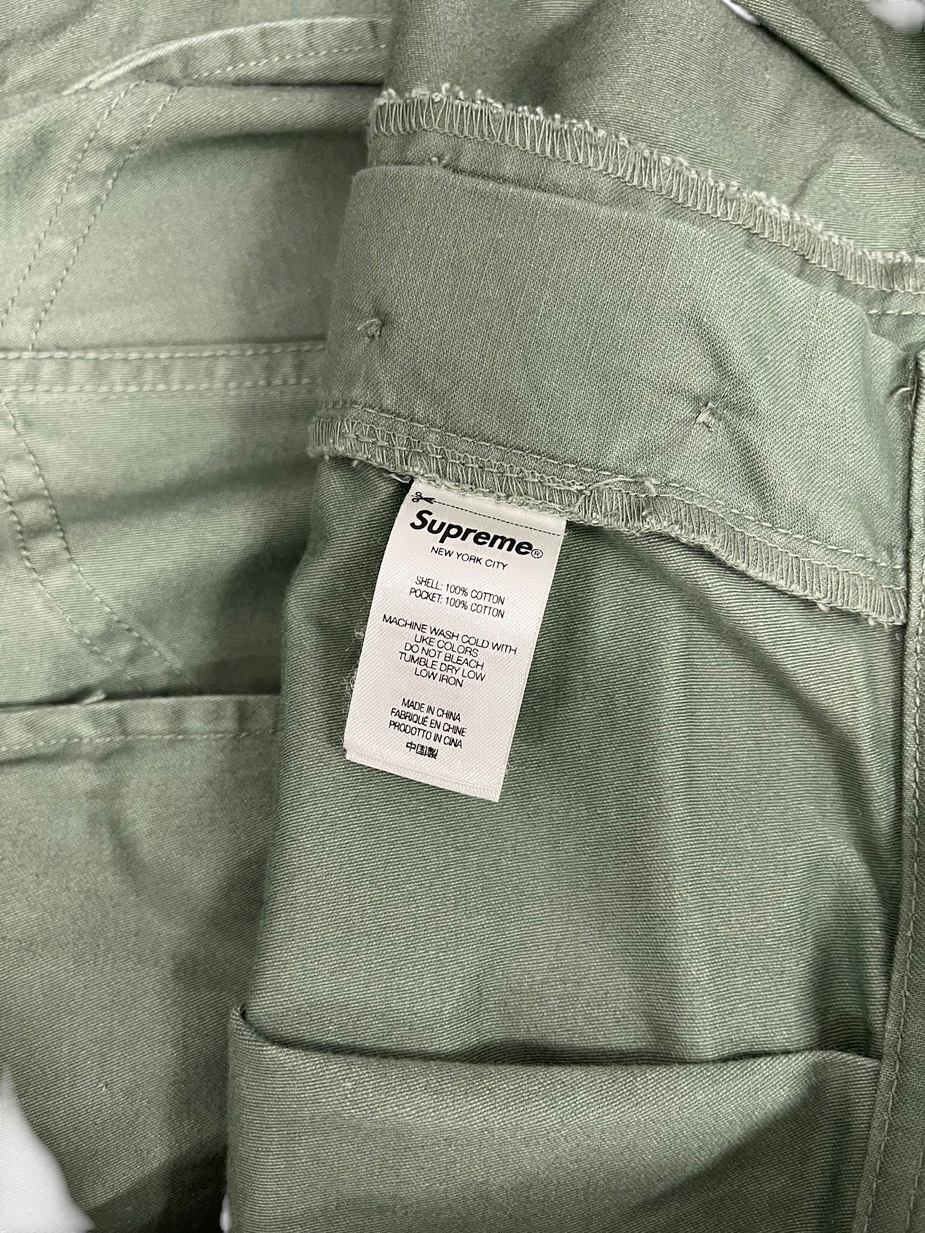 Supreme/Shorts/34/Cotton/GRN/SS23 OLIVE CARGO SHORTS view 4