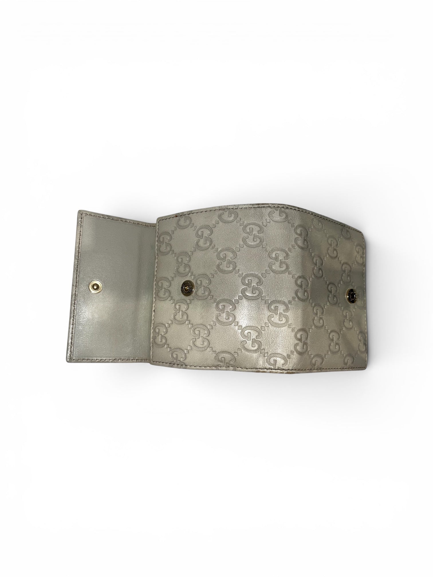 GUCCI/Bifold Wallet/Leather/GRY/PRINCY WALLET view 4