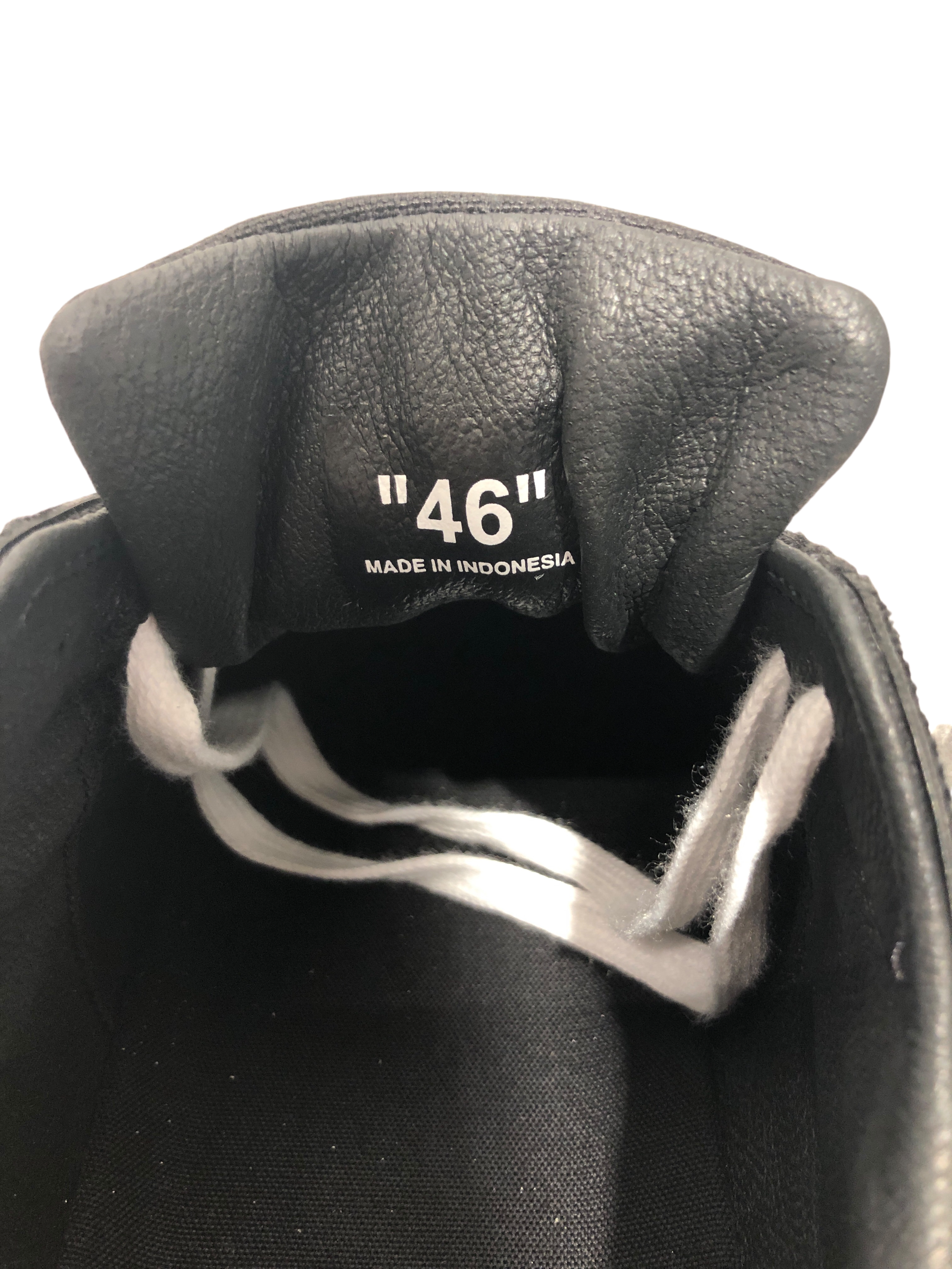 OFF-WHITE/Low-Sneakers/EU 40/Cotton/BLK/low vulcanized canvas view 9
