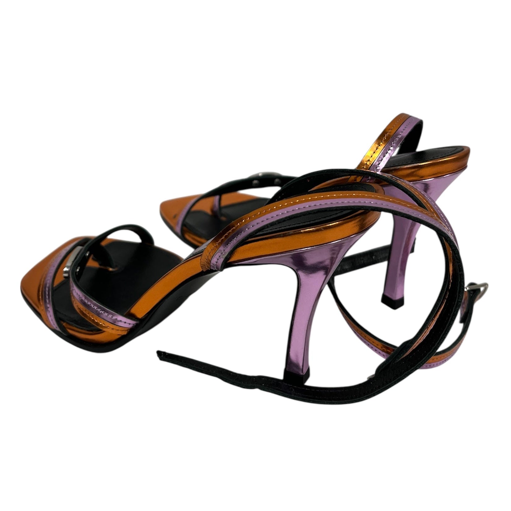 DIESEL/Heels/EU 36/Leather/MLT/D-VENUS SDL GOLD/PURPLE view 2