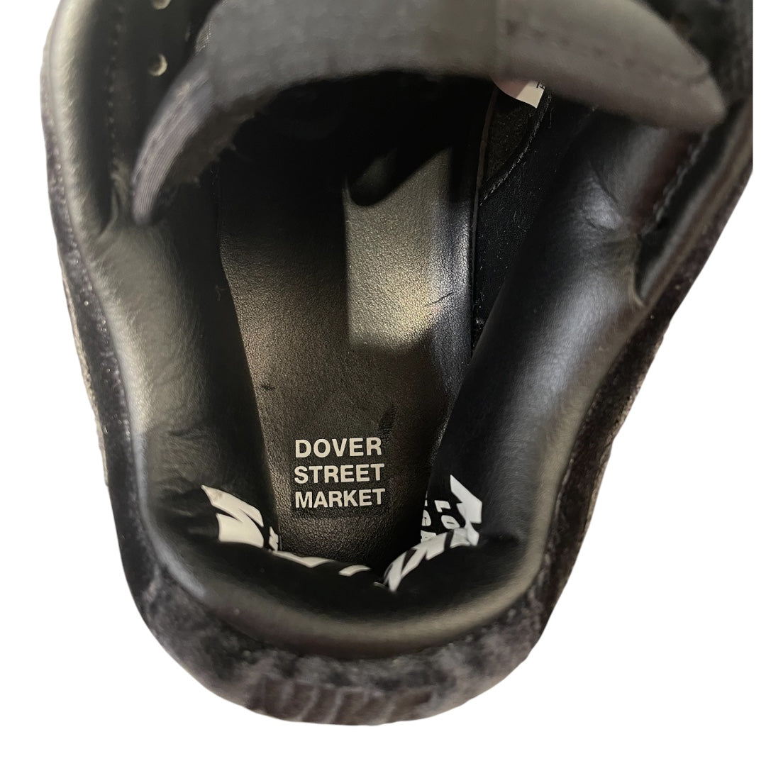 NIKE SB/DOVER STREET MARKET/Low-Sneakers/US 8.5/Suede/BLK/U-Tip/velvet black dunk low view 3