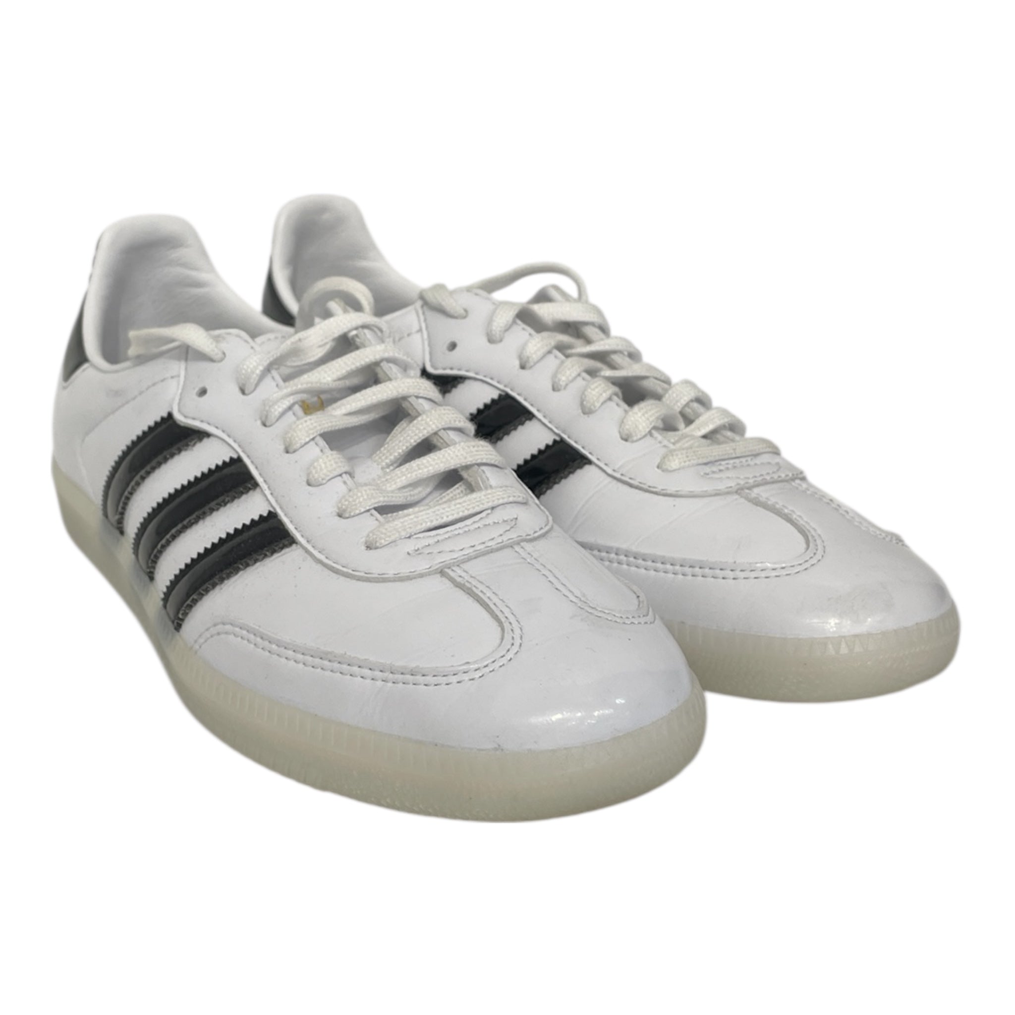 adidas/Low-Sneakers/US 8/Leather/WHT/dill view 1