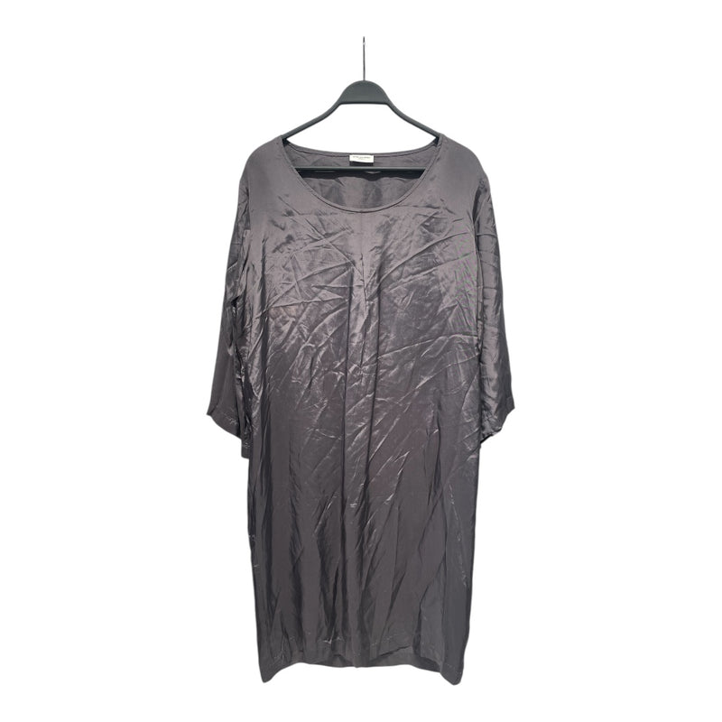DRIES VAN NOTEN/Shirt Dress/M/Acrylic/SLV/Long Sleeve