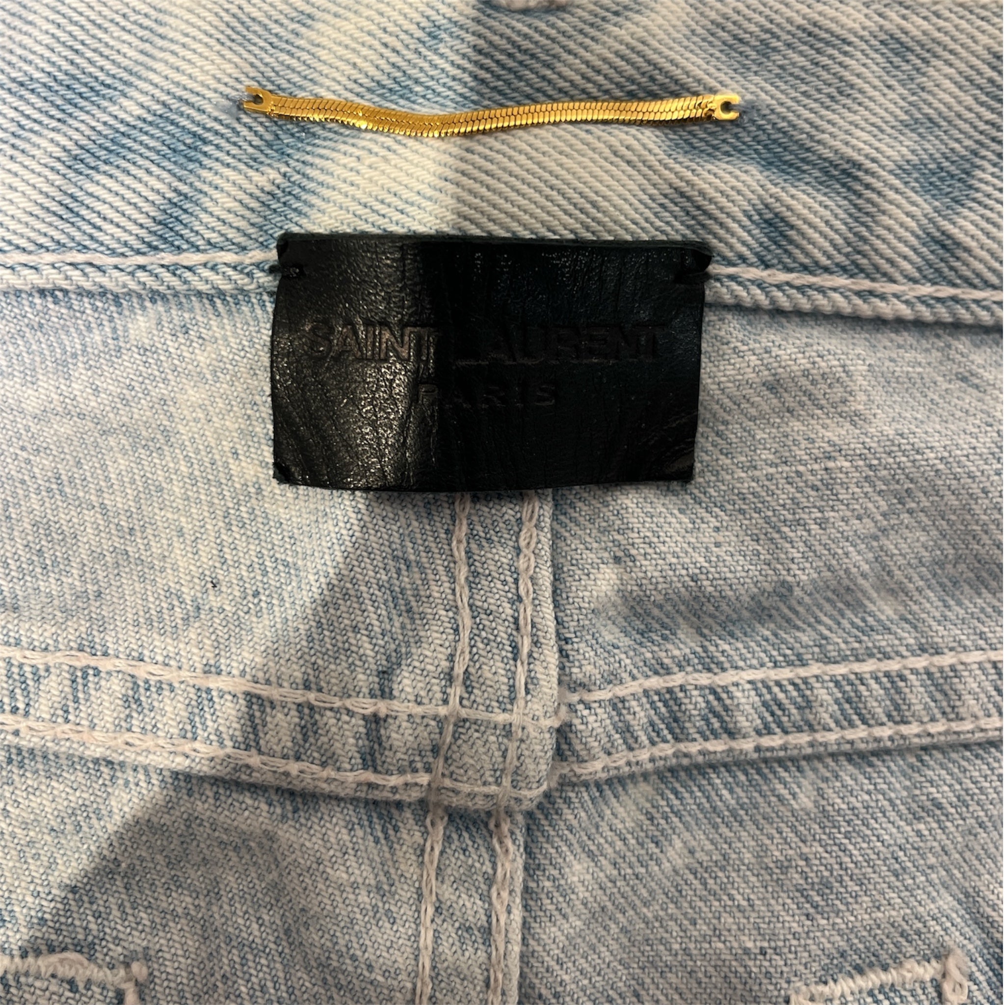 SAINT LAURENT/Skinny Pants/29/Denim/BLU/ view 3