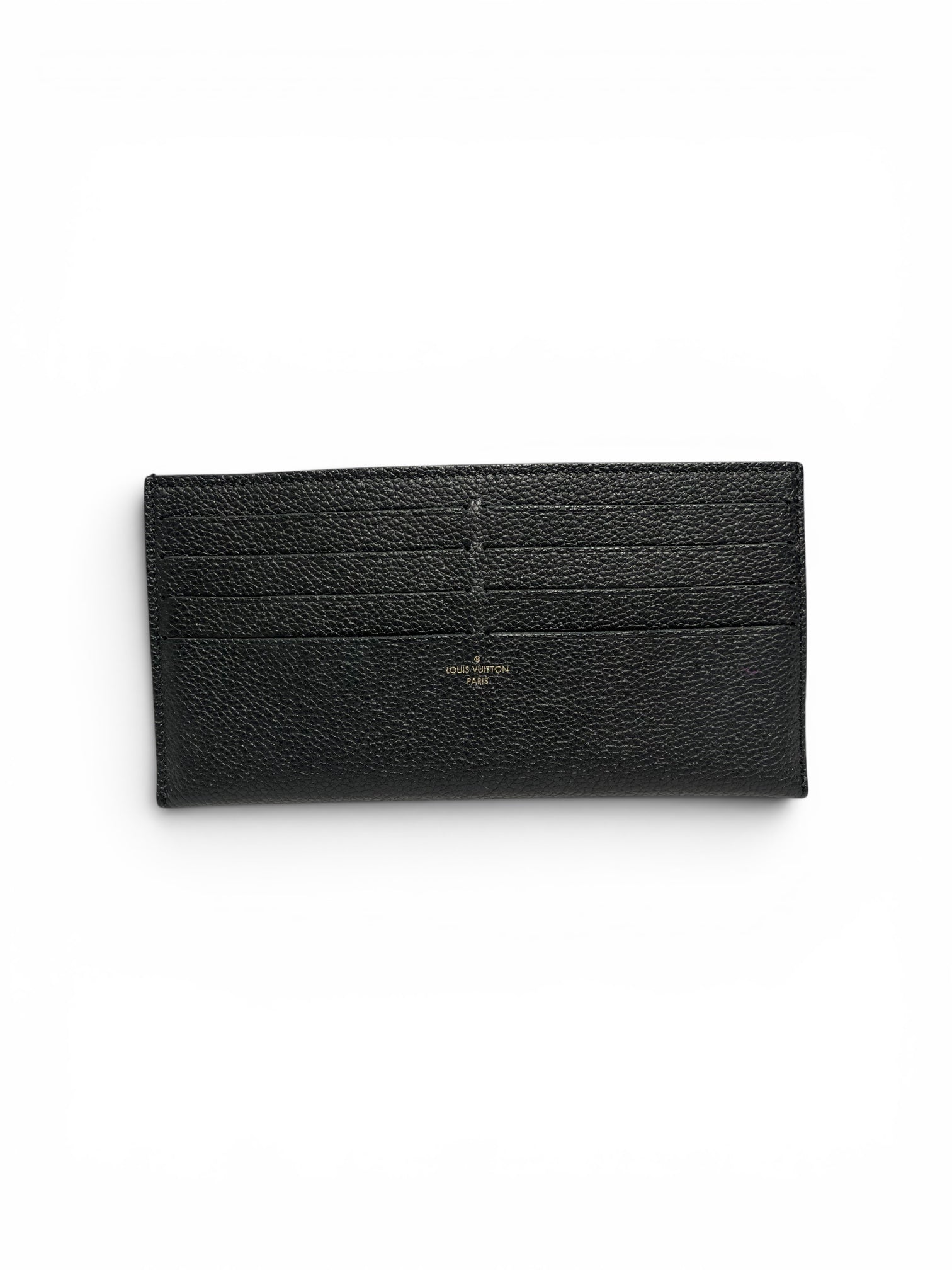 LOUIS VUITTON/Long Wallet/Leather/BLK/FELICIE LONG WALLET view 1