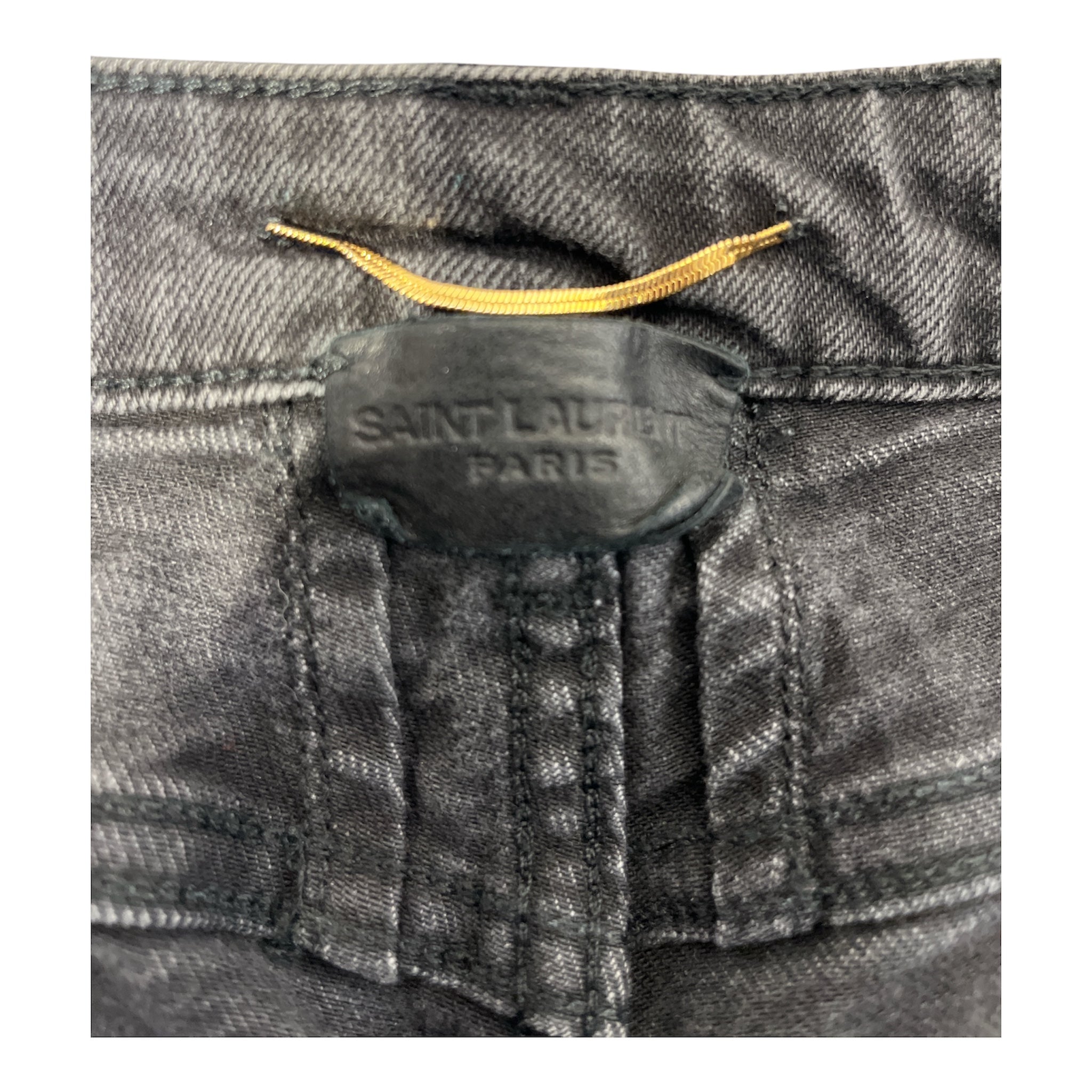 SAINT LAURENT/Skinny Pants/28/Denim/GRY/Skinny Jeans view 3