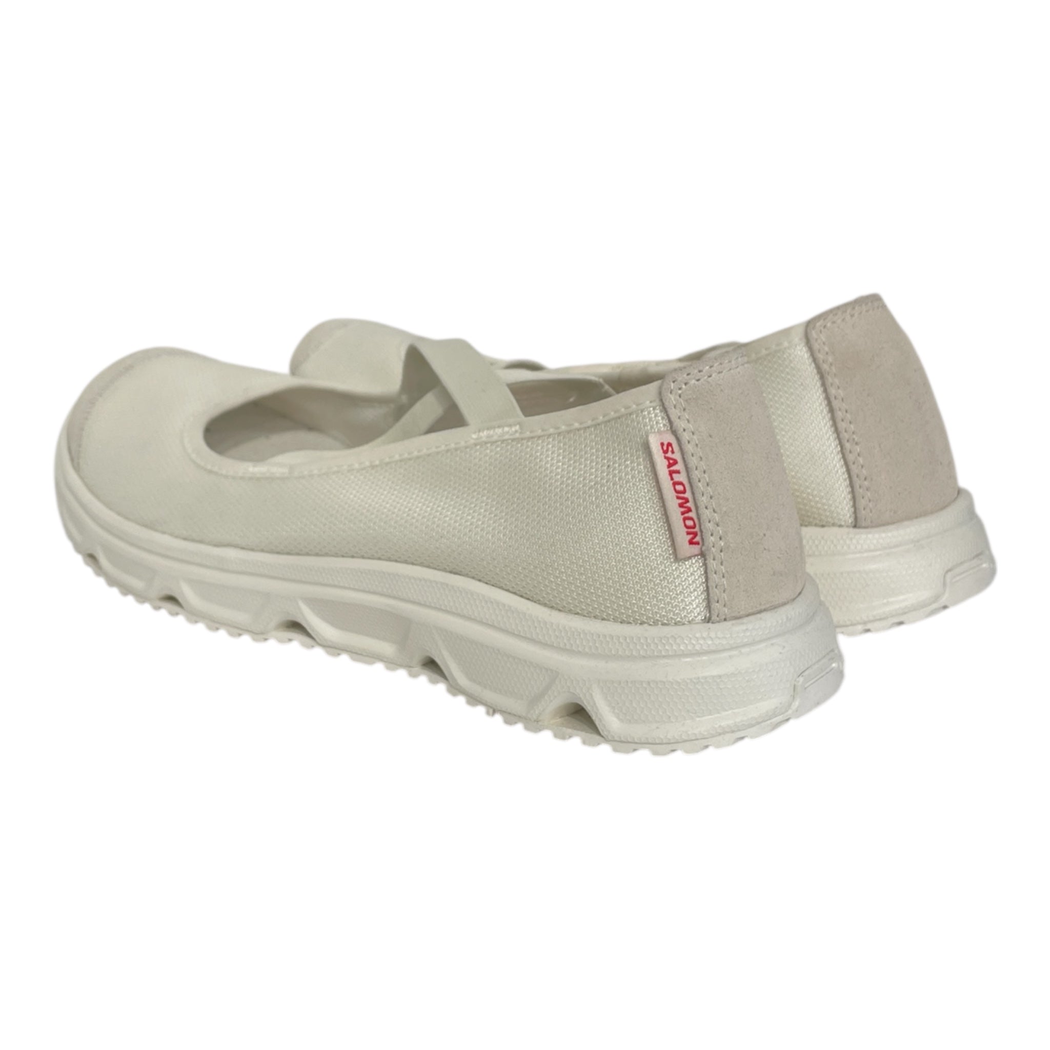 salomon/Shoes/US 9.5/Cotton/WHT/Cross top view 2