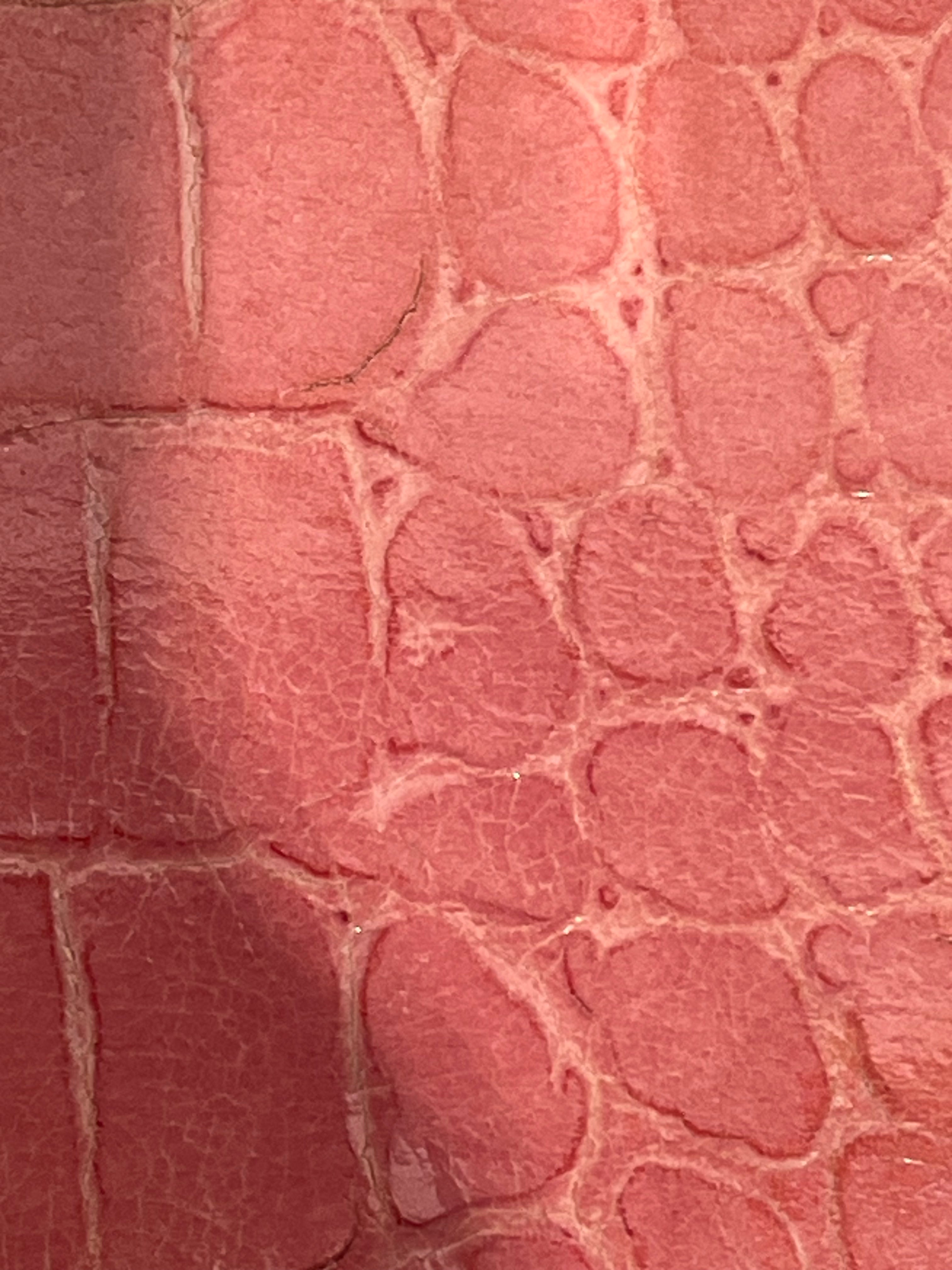 MIU MIU/Long Wallet/Animal Pattern/Leather/PNK/PINK FAUX ALIGATOR view 6