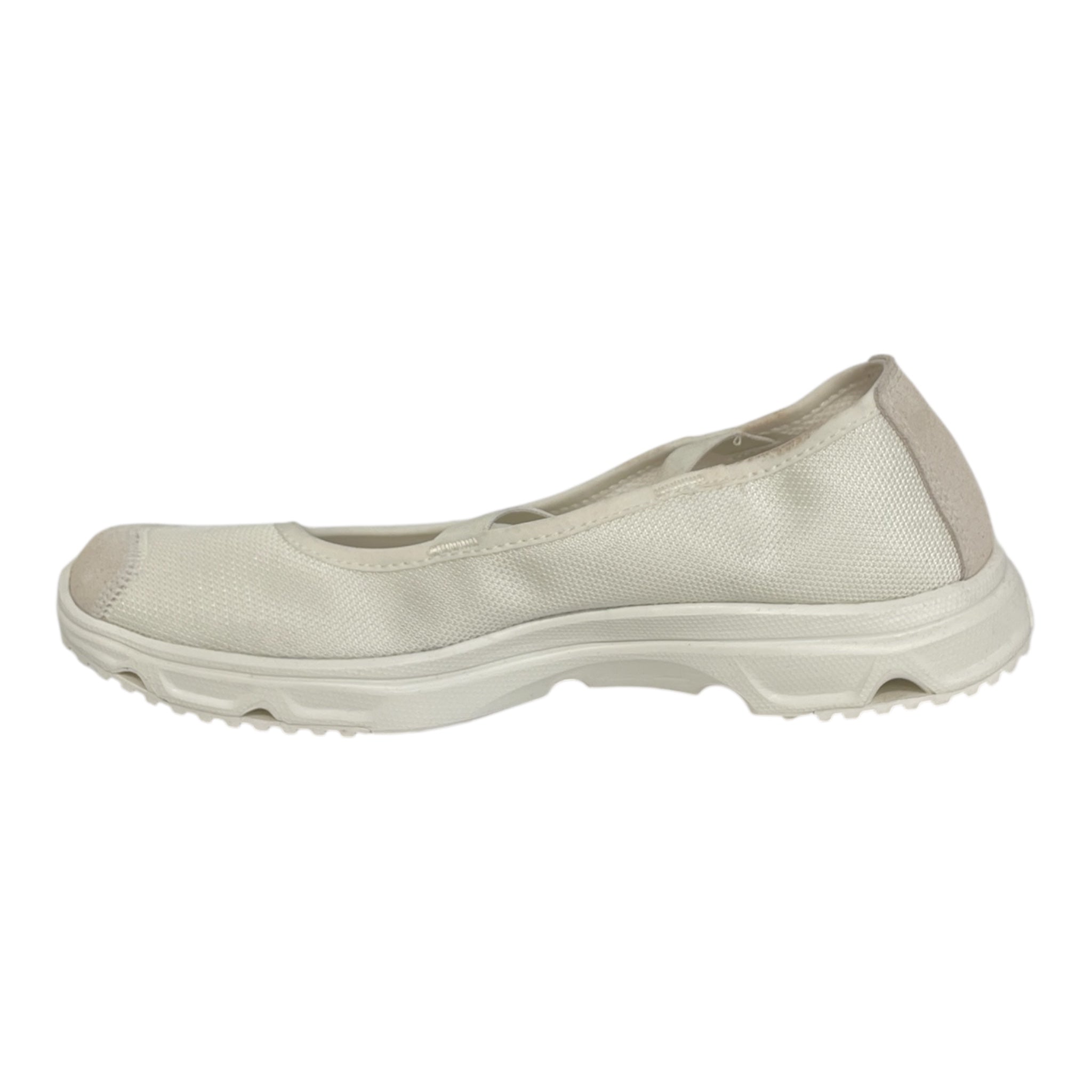 salomon/Shoes/US 9.5/Cotton/WHT/Cross top view 3