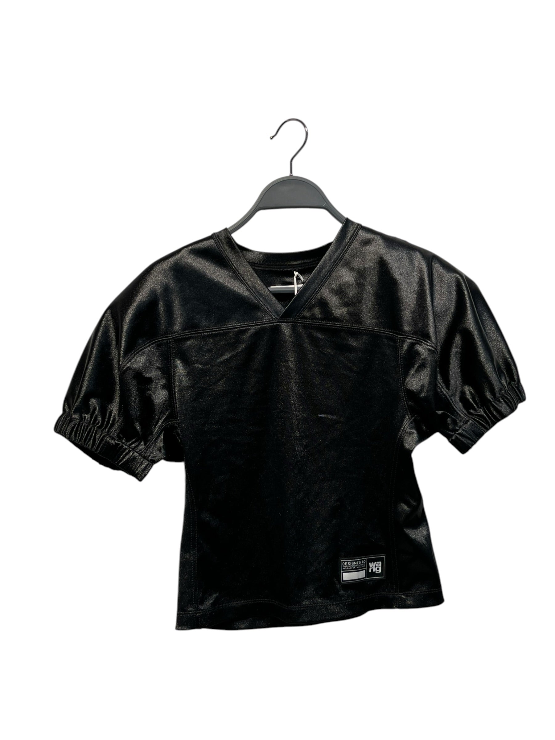 Alexander Wang/Shirt/M/Polyester/BLK/FITTED FOOTBALL JERSEY view 1