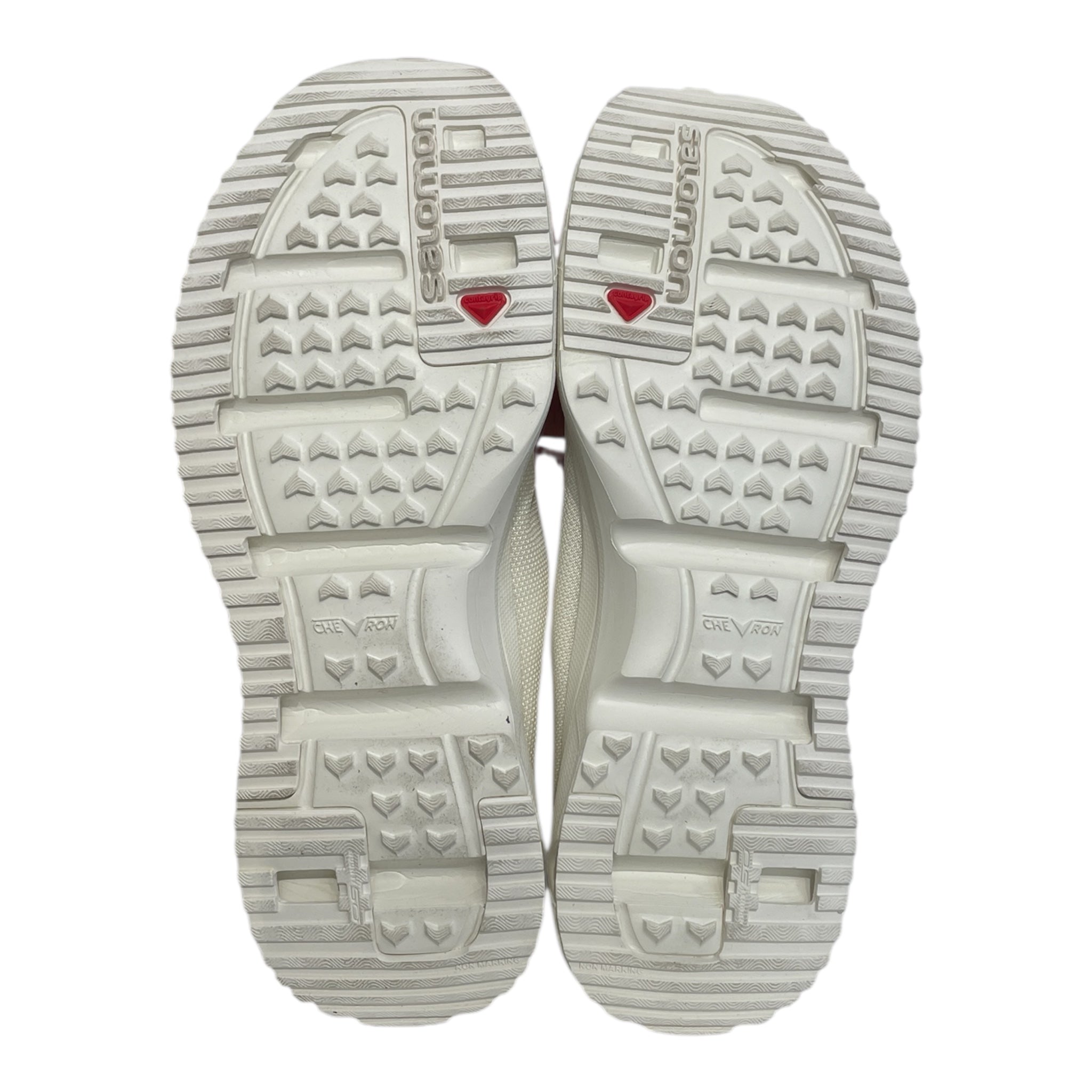 salomon/Shoes/US 9.5/Cotton/WHT/Cross top view 5