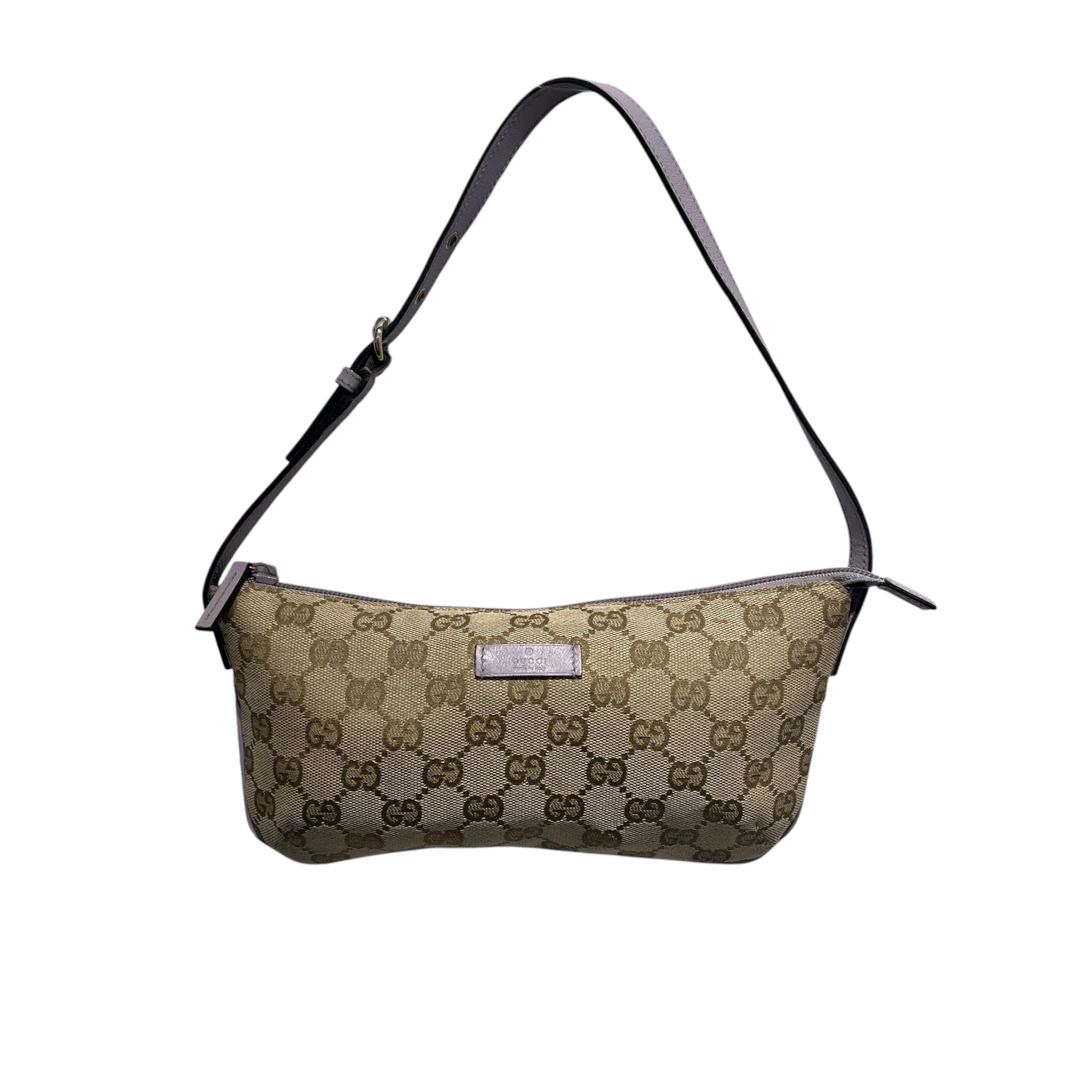 GUCCI/Hand Bag/Cotton/CML/GUCCI GG CANVAS BOAT VTG view 1