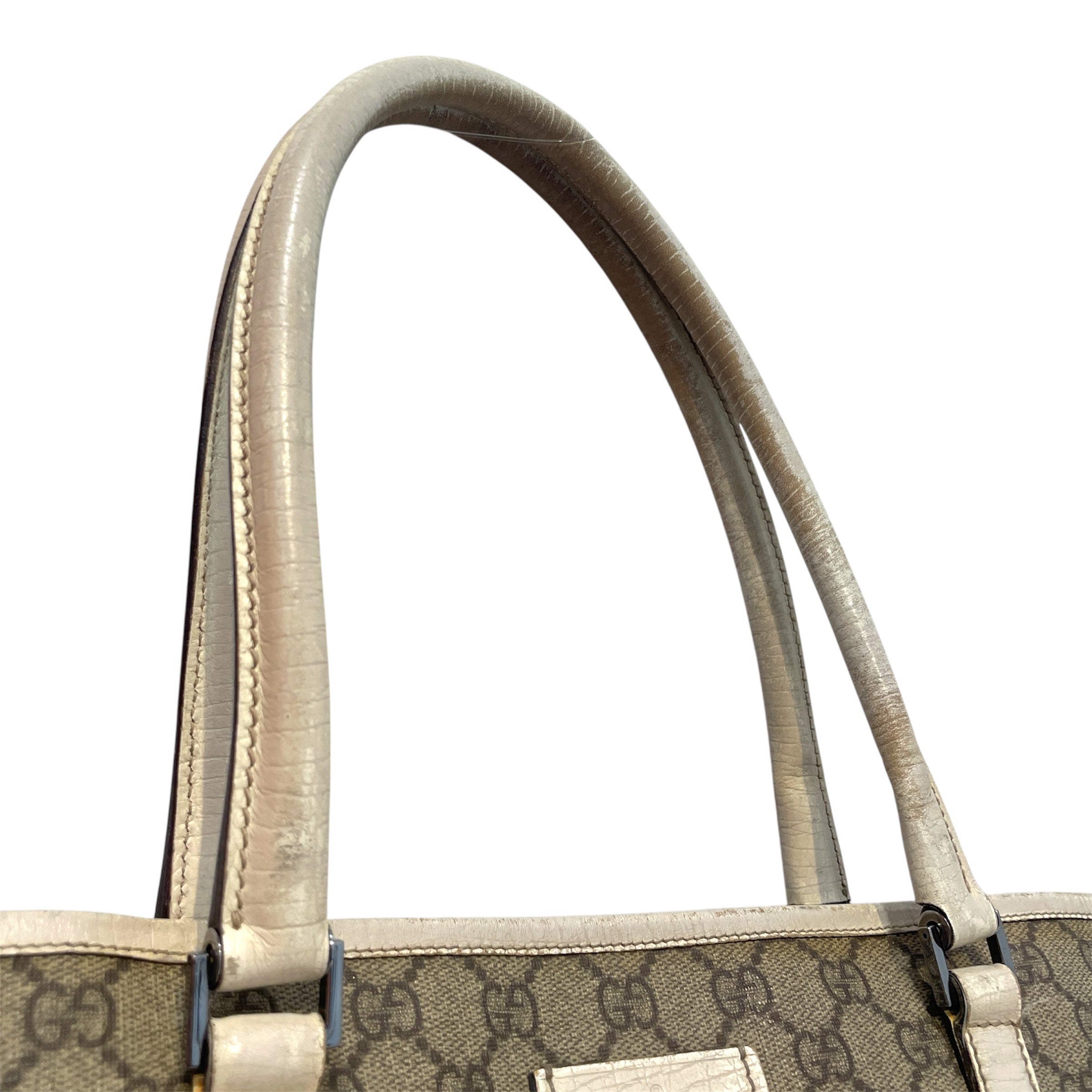 GUCCI/Hand Bag/Monogram/Leather/GRY/GG Supreme Tote view 2