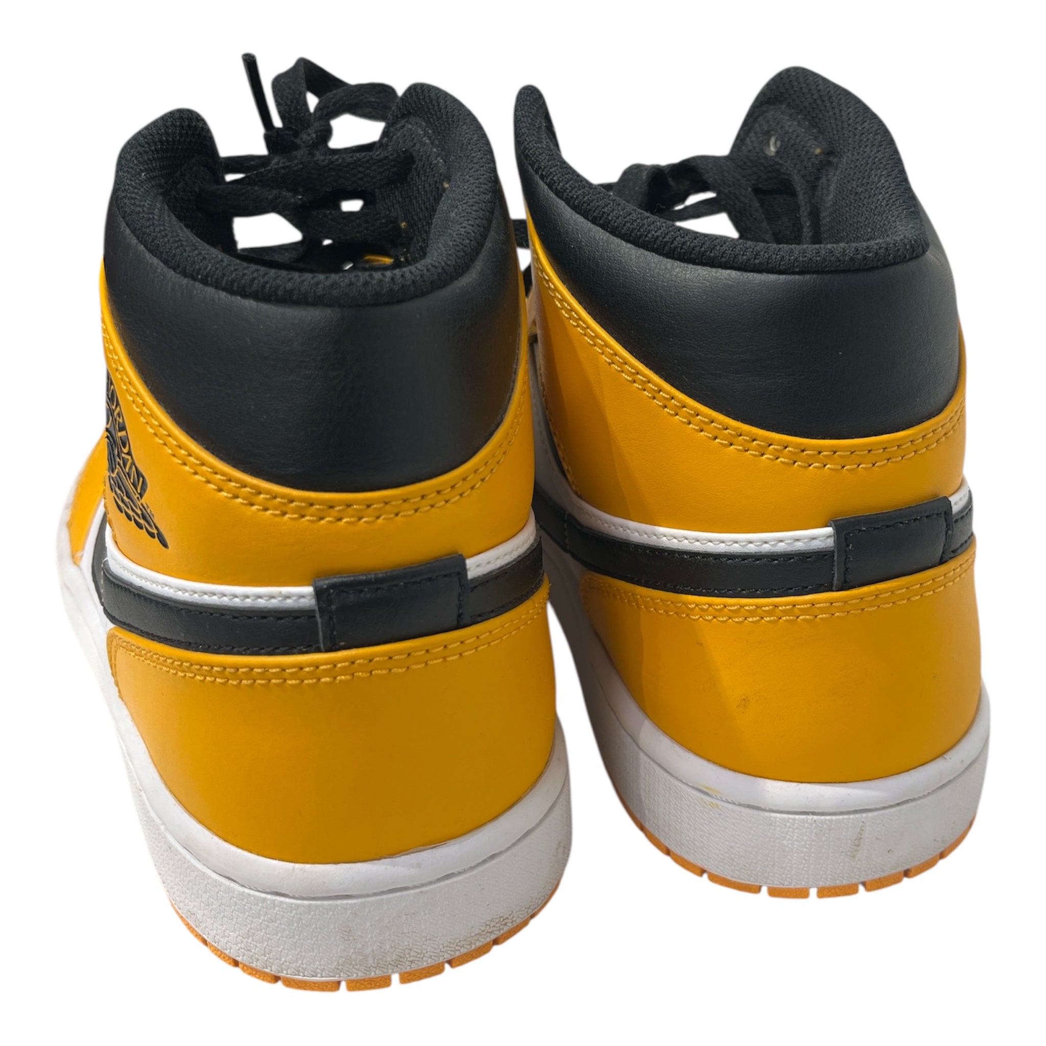 NIKE/Hi-Sneakers/US 10.5/Leather/YEL/MID TAXI view 2