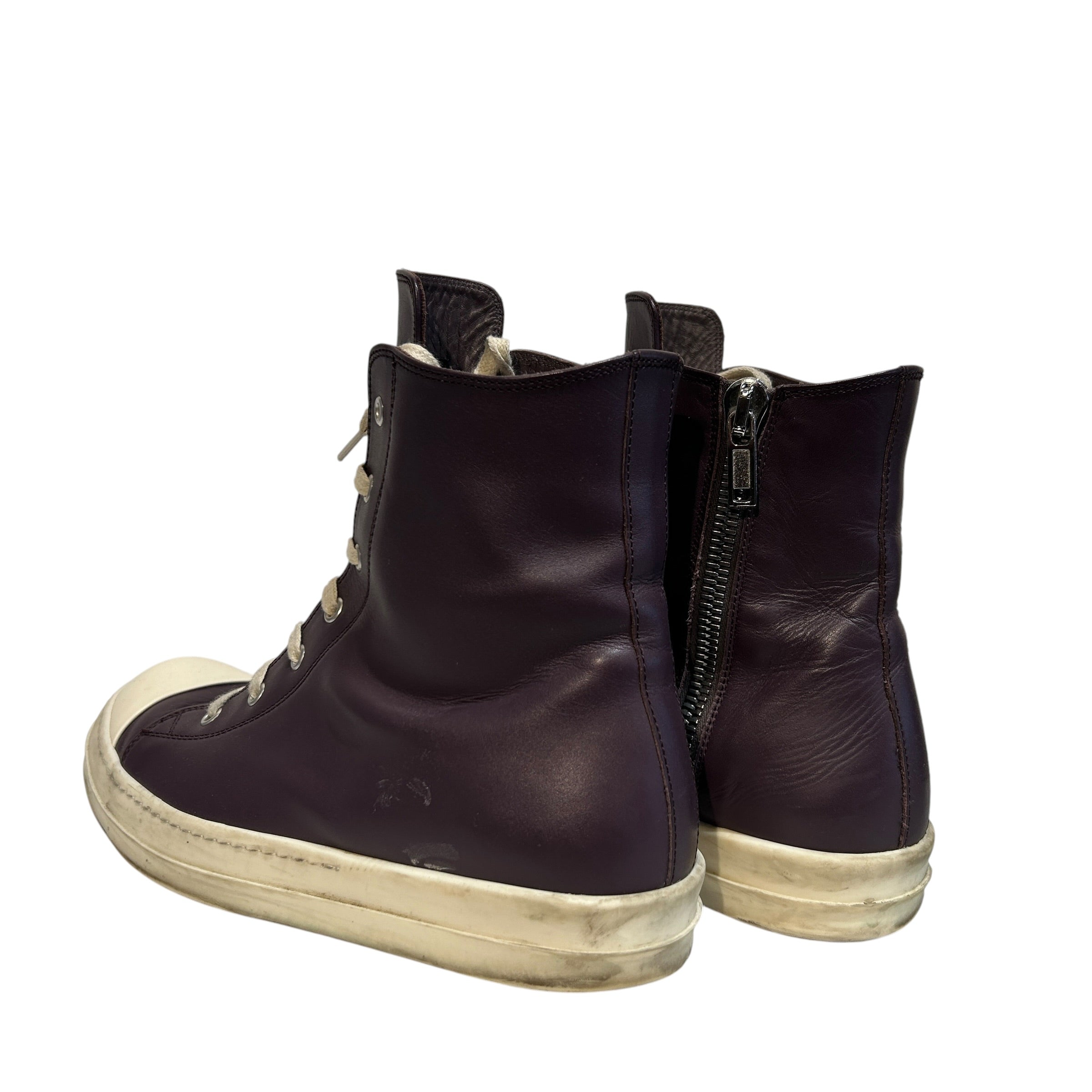 Rick Owens/Hi-Sneakers/US 9/Leather/BRD/RAMONES HIGH view 2