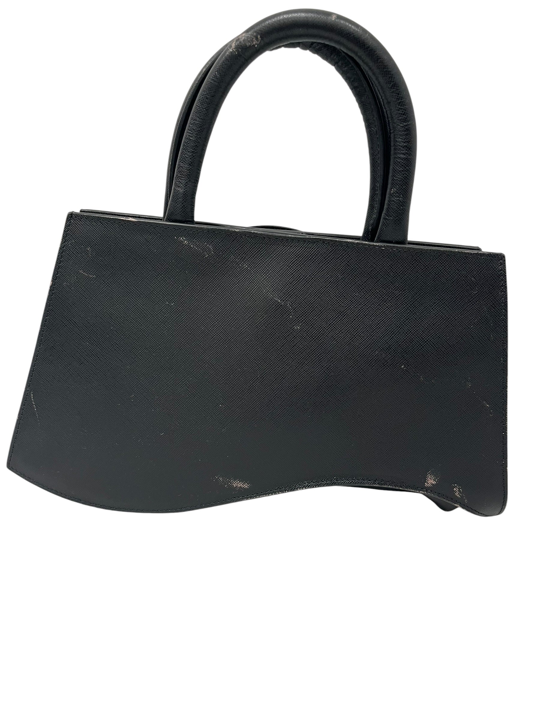 CASABLANCA/Hand Bag/Leather/BLK/WAVY SHAPE, RED LOGO view 9