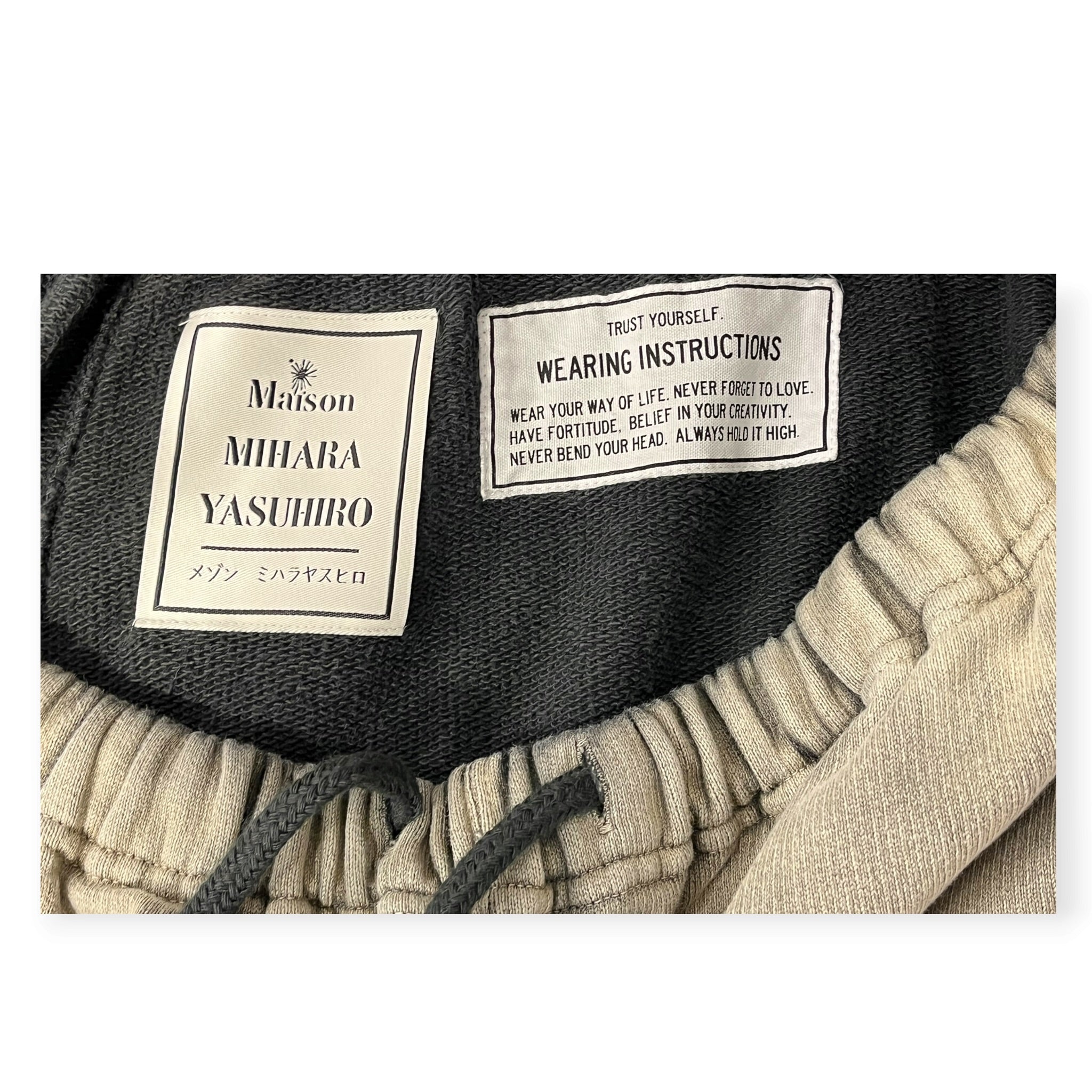 MIHARA YASUHIRO/Pants/48/Cotton/GRY/2024 FADED BAGGY SWEATS view 5