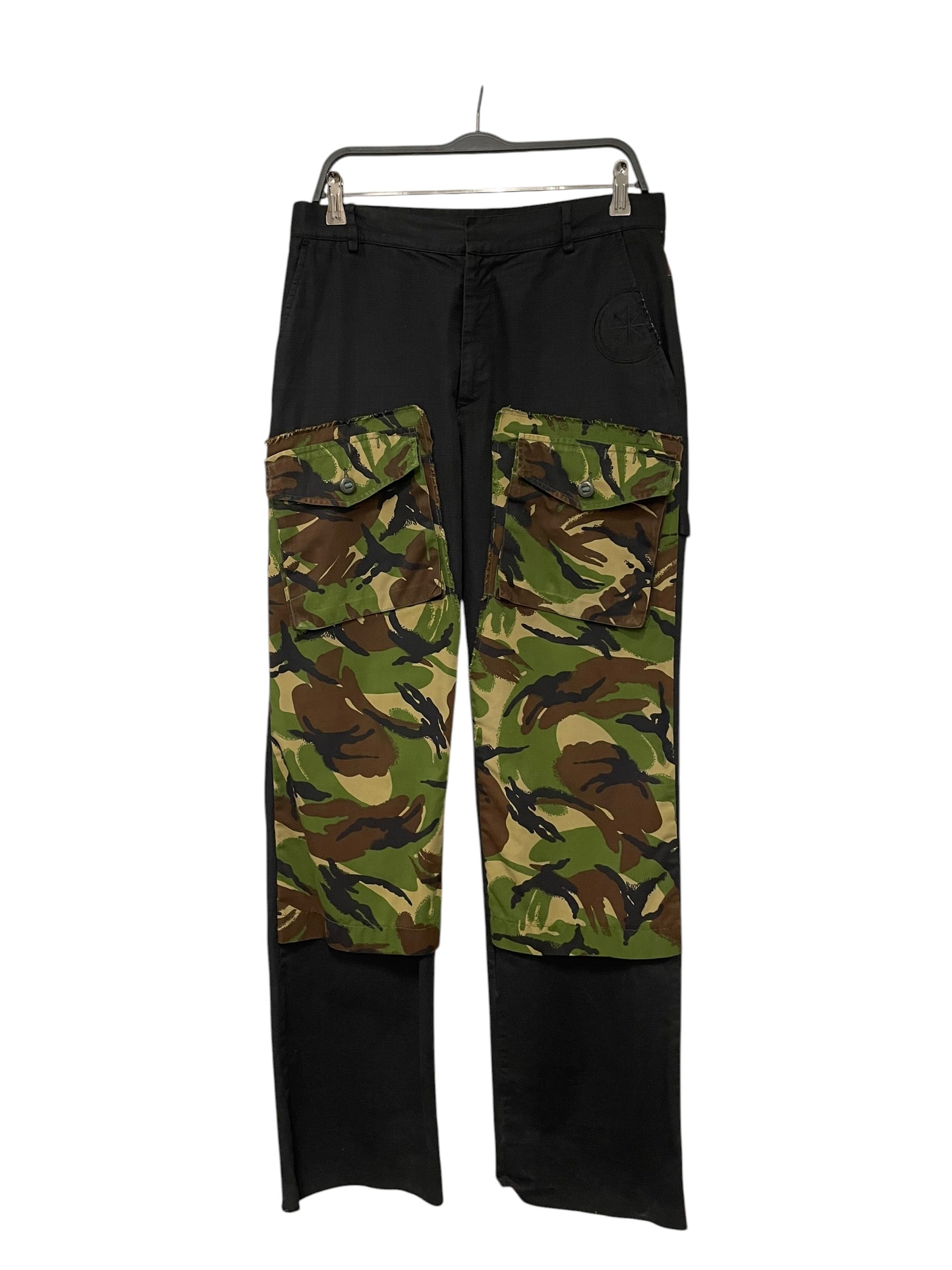 YANG LI///Cargo Pants/48/Cotton/BLK//Plain/M [Street] Luxury/ view 1