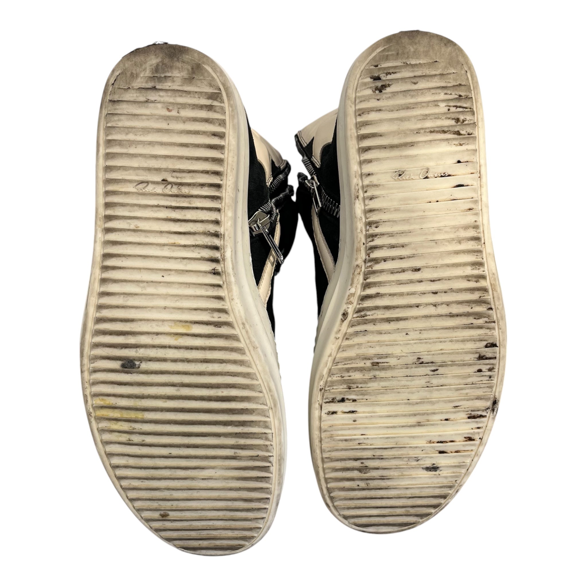 Rick Owens/Hi-Sneakers/US 11/Cotton/BLK/Rick Owens GeoBasket view 3