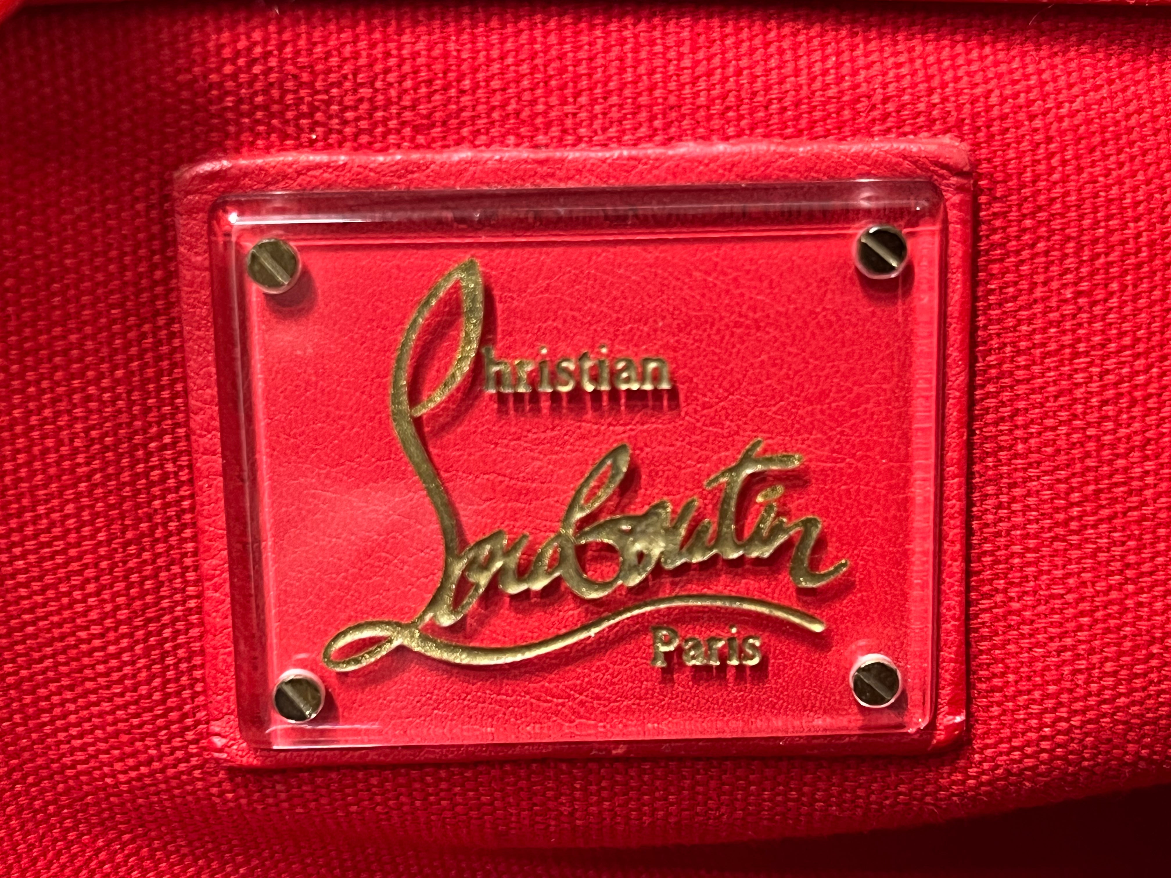 Christian Louboutin/Hand Bag/O/S/Leather/GRY/ view 5