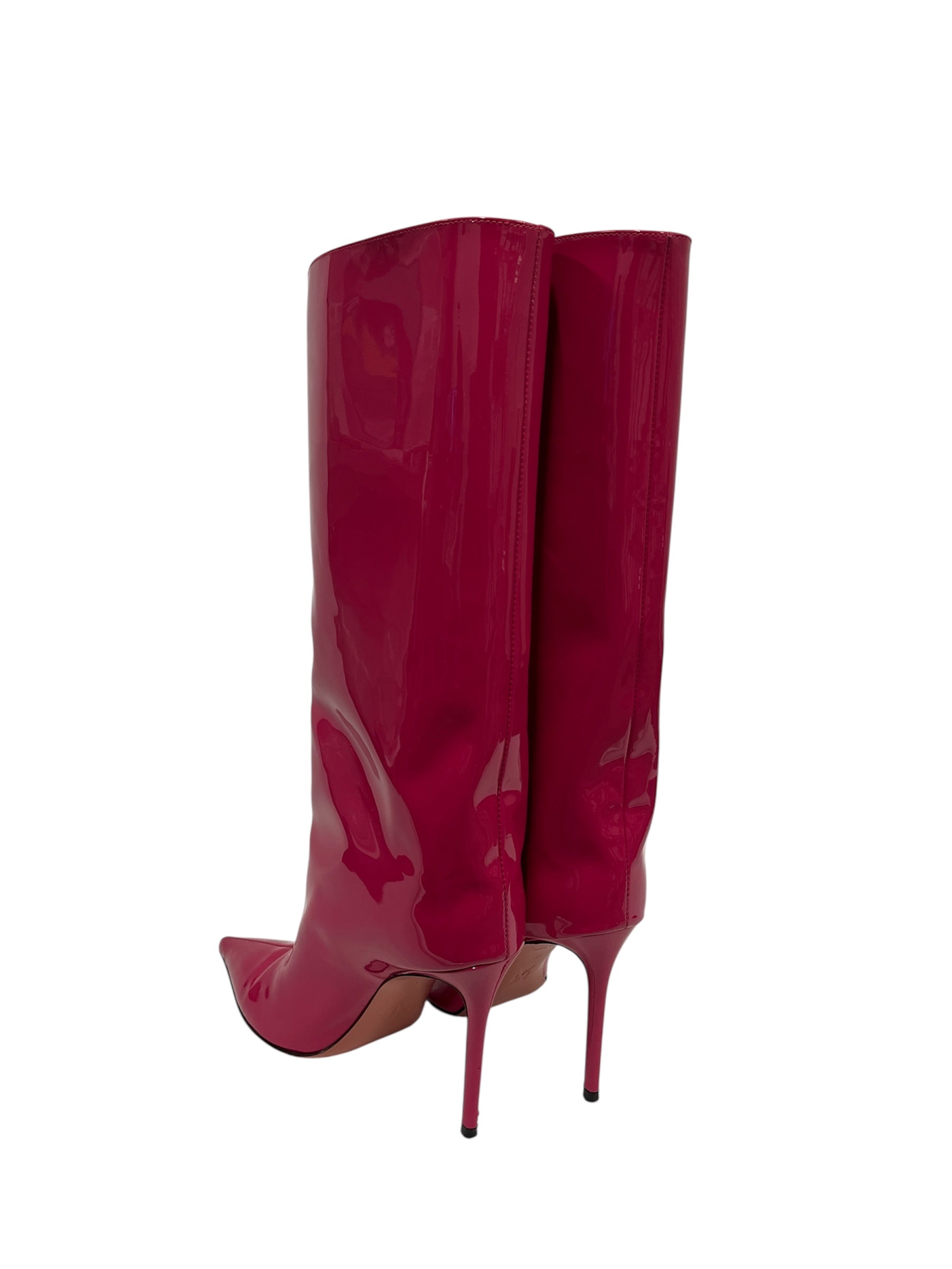 AMINA MUADDI/Long Boots/EU 37/Leather/PNK/ view 2