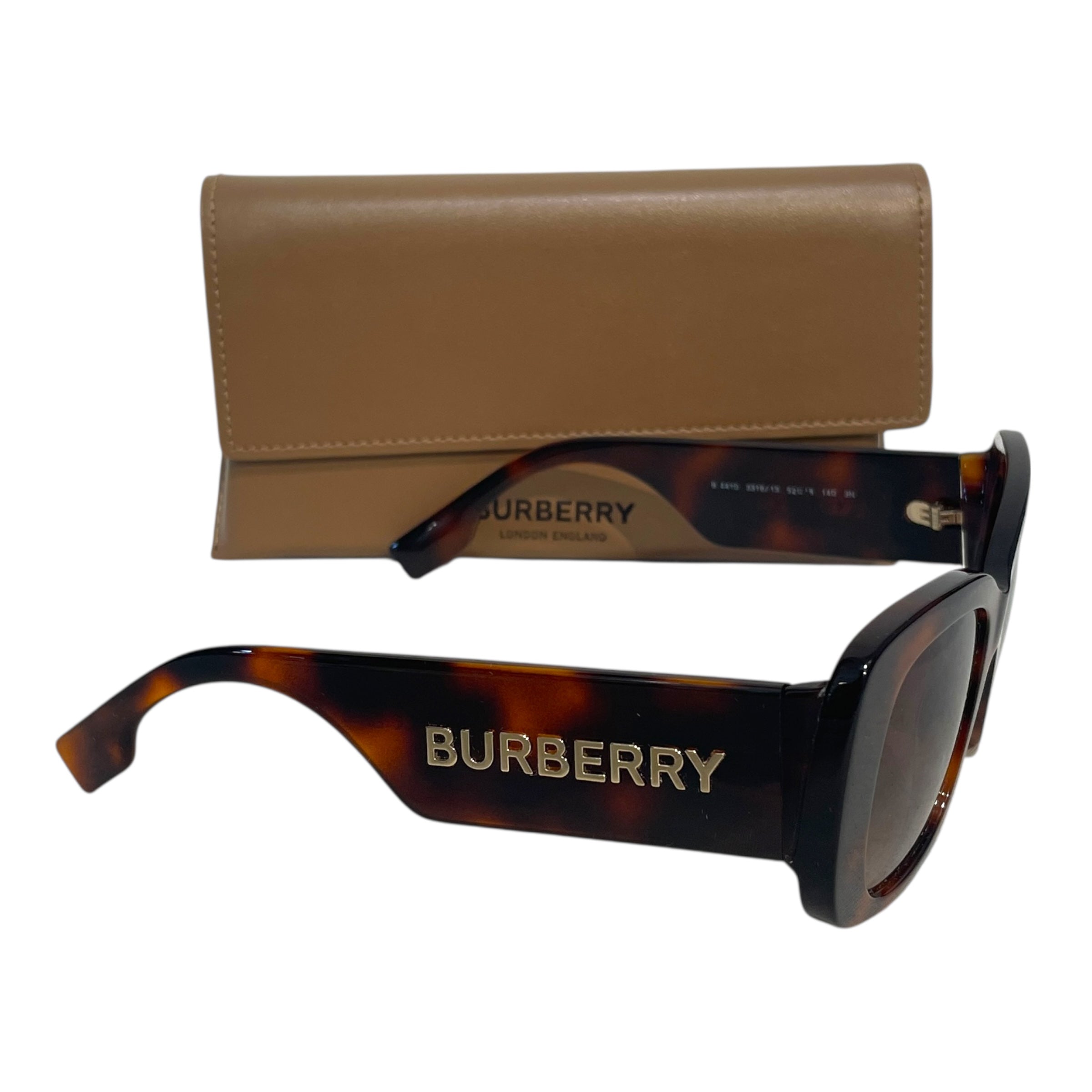 BURBERRY/Sunglasses/All Over Print/Plastic/BRW/Madeline Acetate TortoiseShell view 2