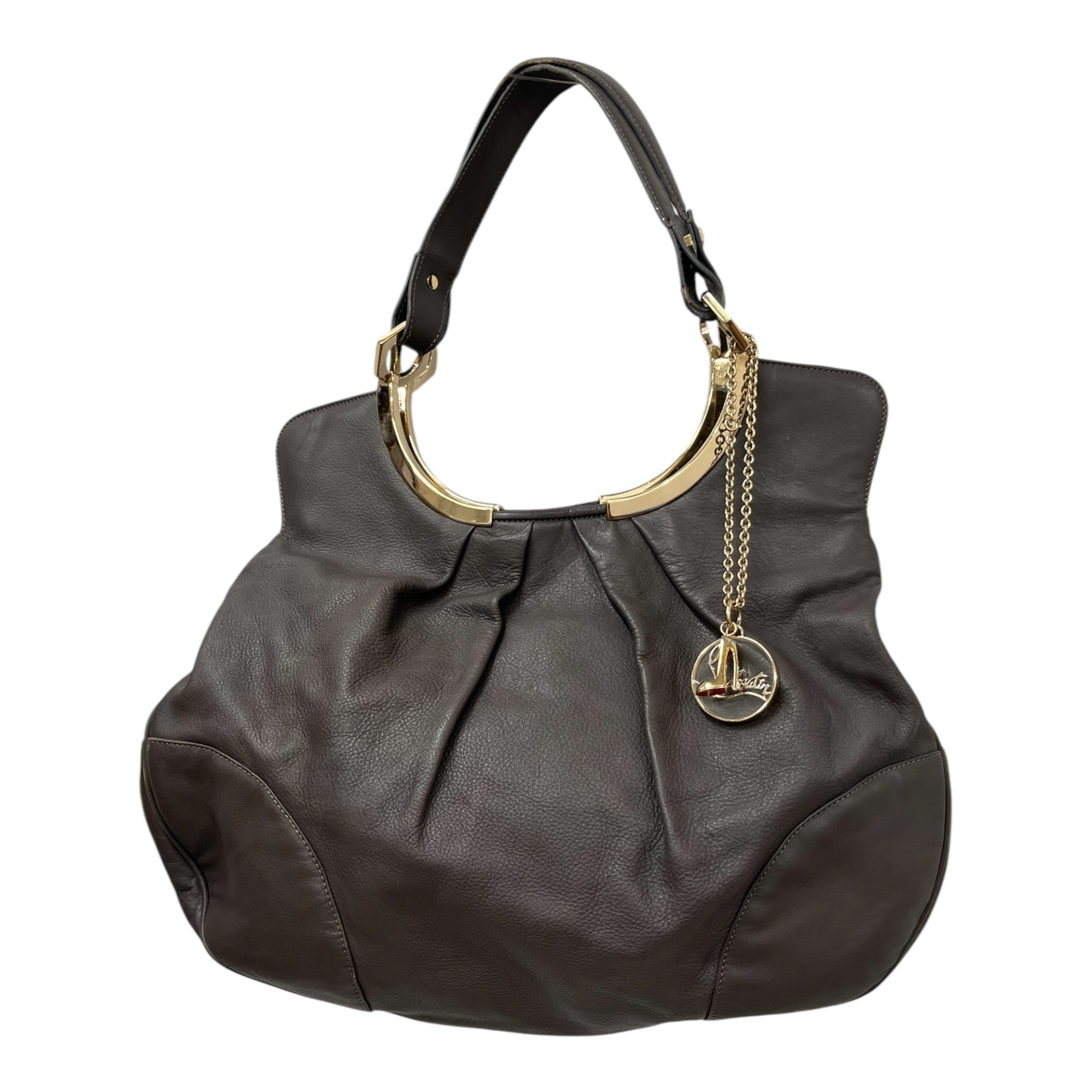 Christian Louboutin/Hand Bag/O/S/Leather/GRY/ view 1