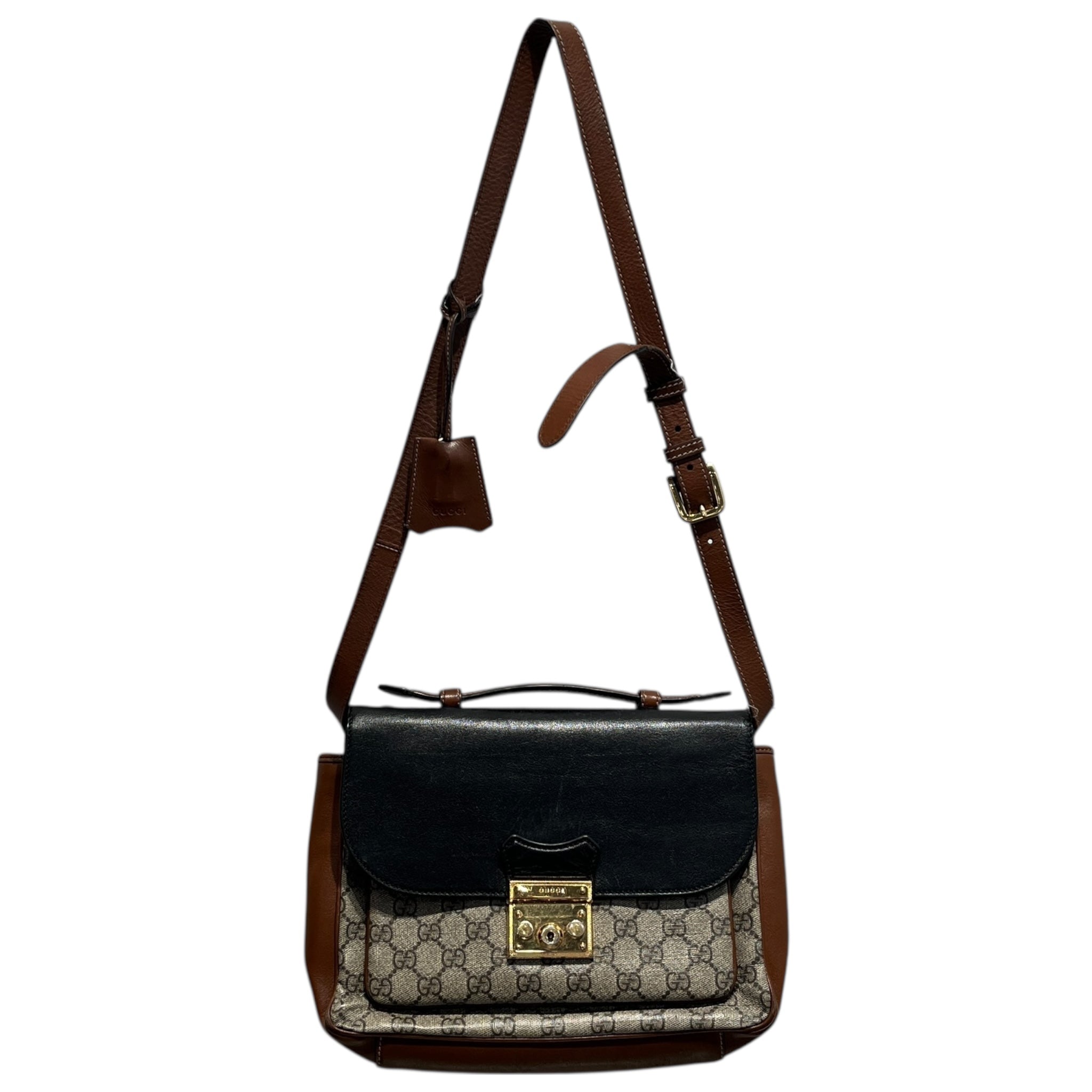 GUCCI/Hand Bag/Monogram/MLT/G.G. SUPREME PADLOCK view 1