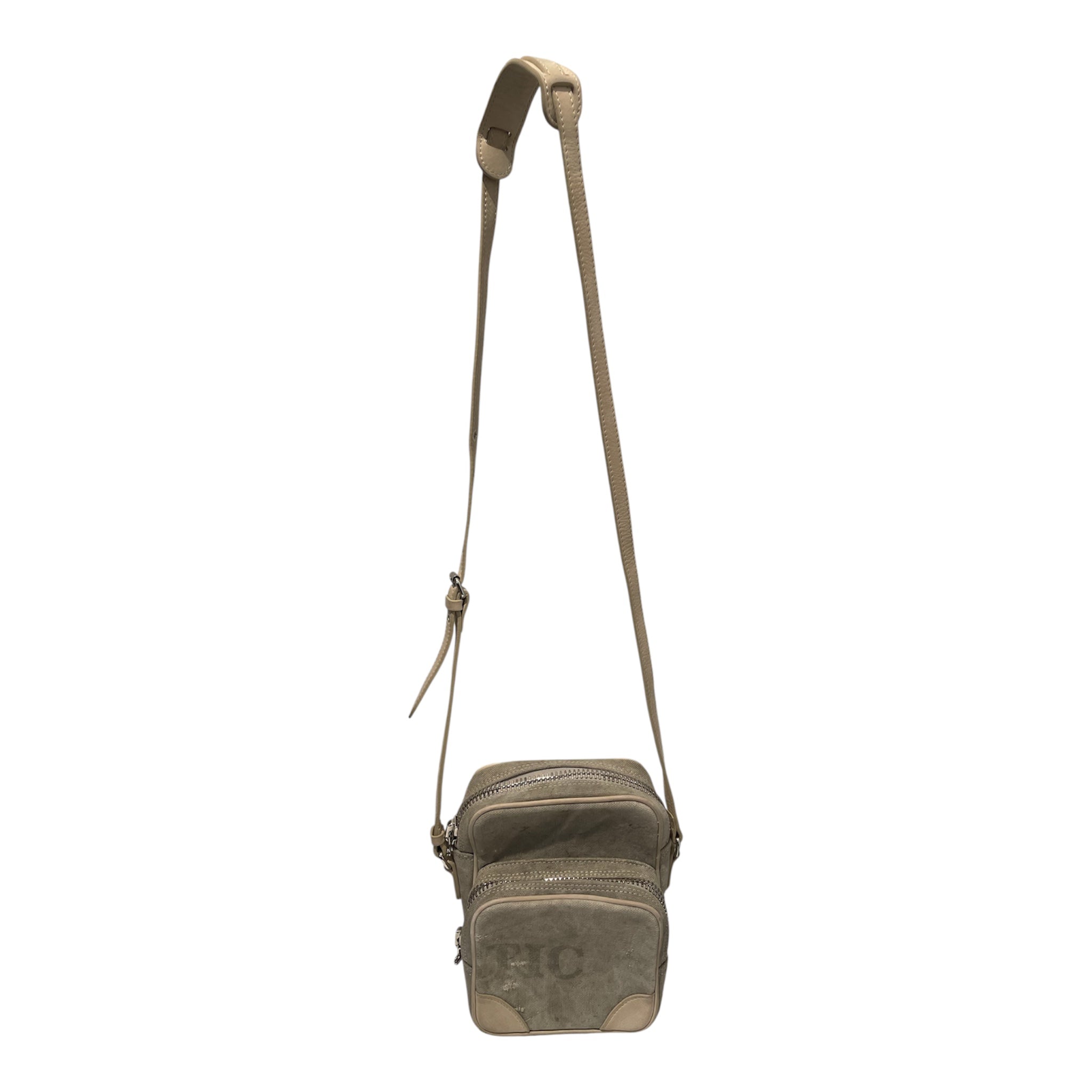 READYMADE/Cross Body Bag/Cotton/CRM/DISTRESSED MIINI BAG view 1