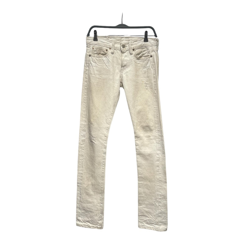 RRL/Skinny Pants/26/Denim/WHT/Button Fly/