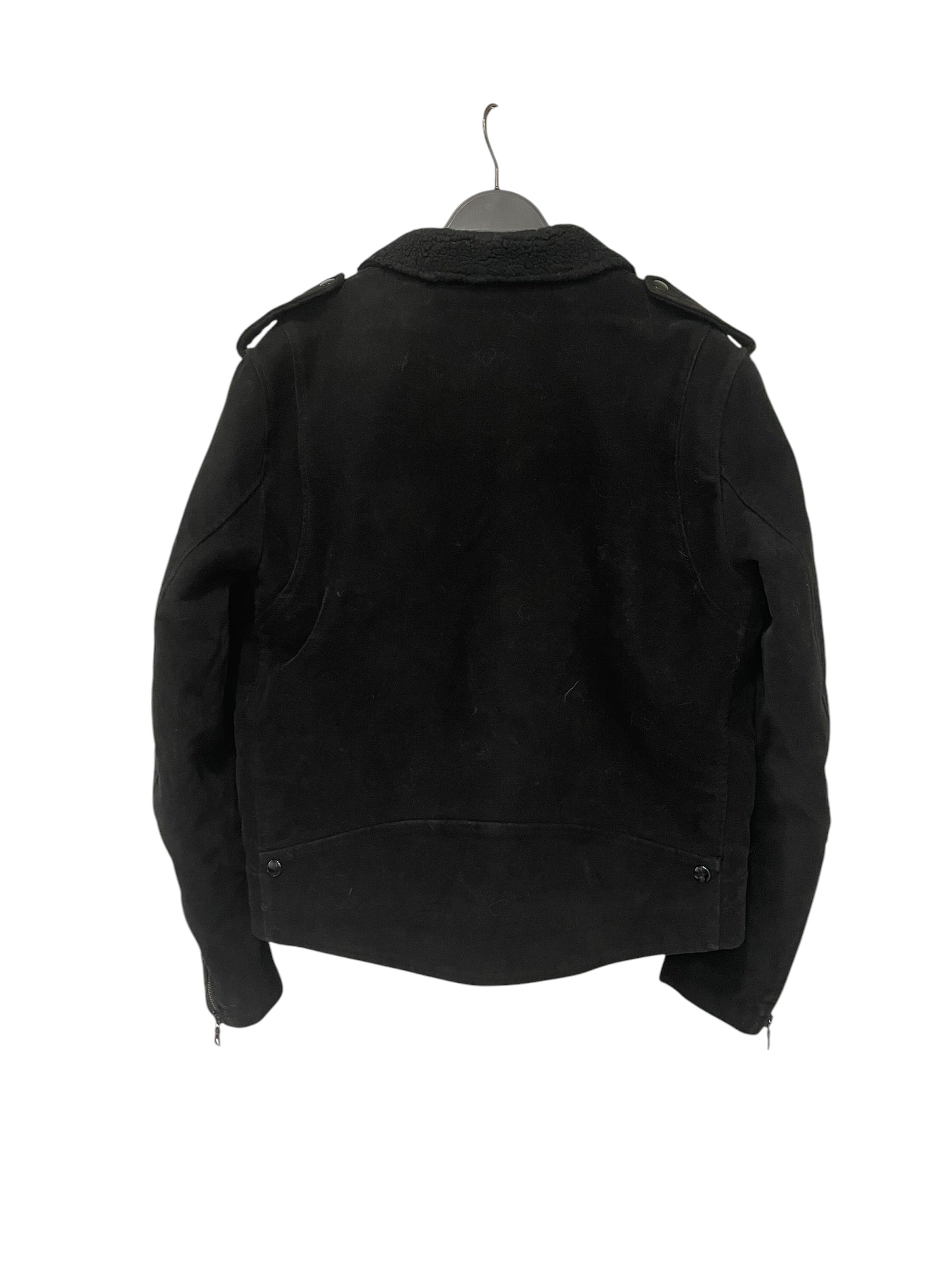 sandro/Riders Jkt (S)/L/Polyester/GRY/sherpa inner lining view 2