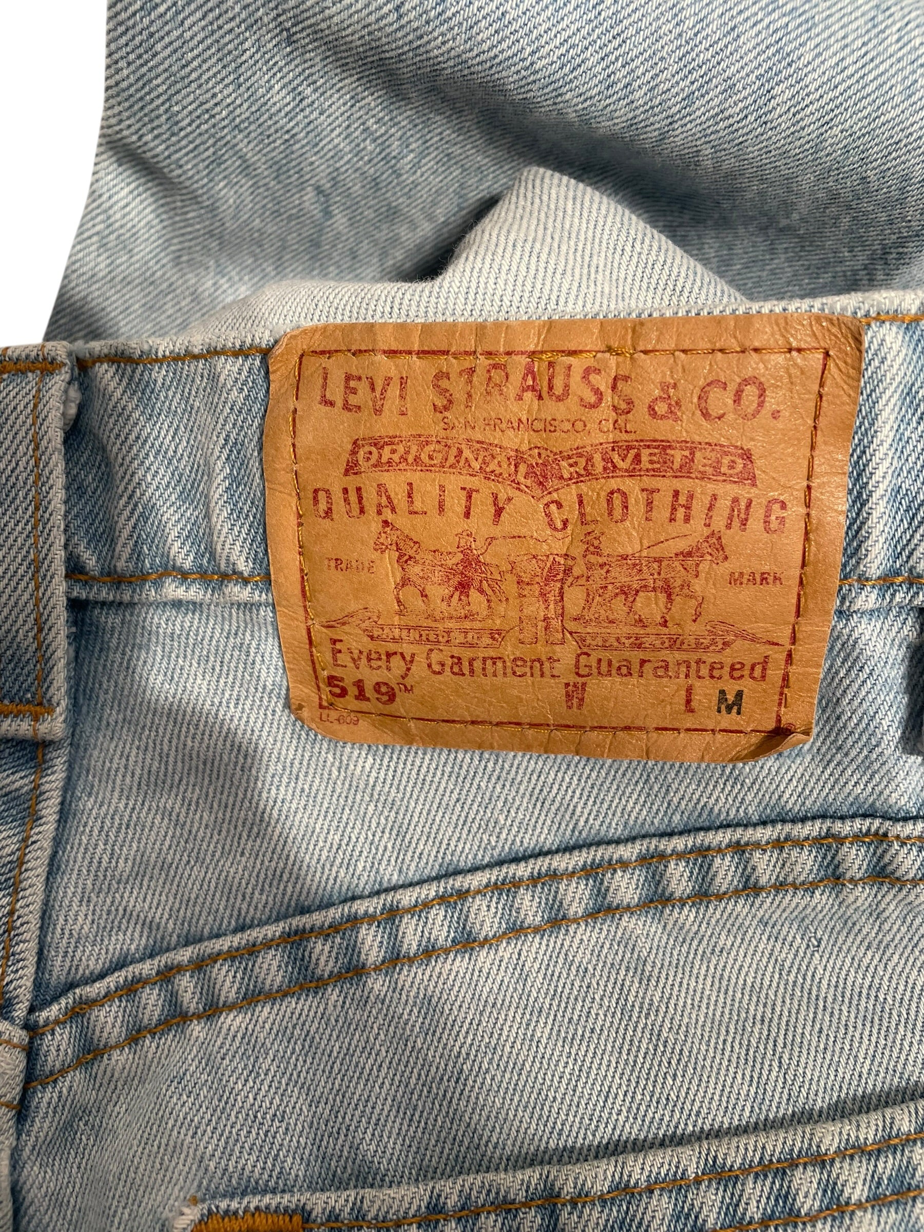 Levi's Vintage Clothing/Bottoms/OS/Denim/IDG/FLARE LOW RISE view 4