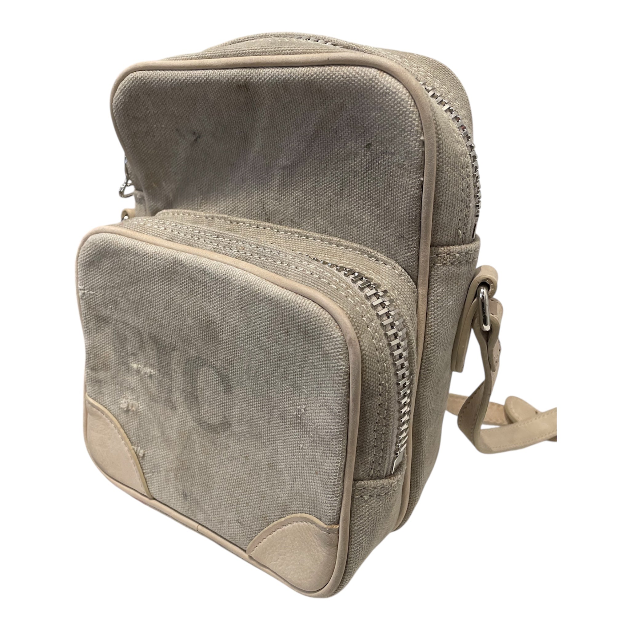 READYMADE/Cross Body Bag/Cotton/CRM/DISTRESSED MIINI BAG view 6